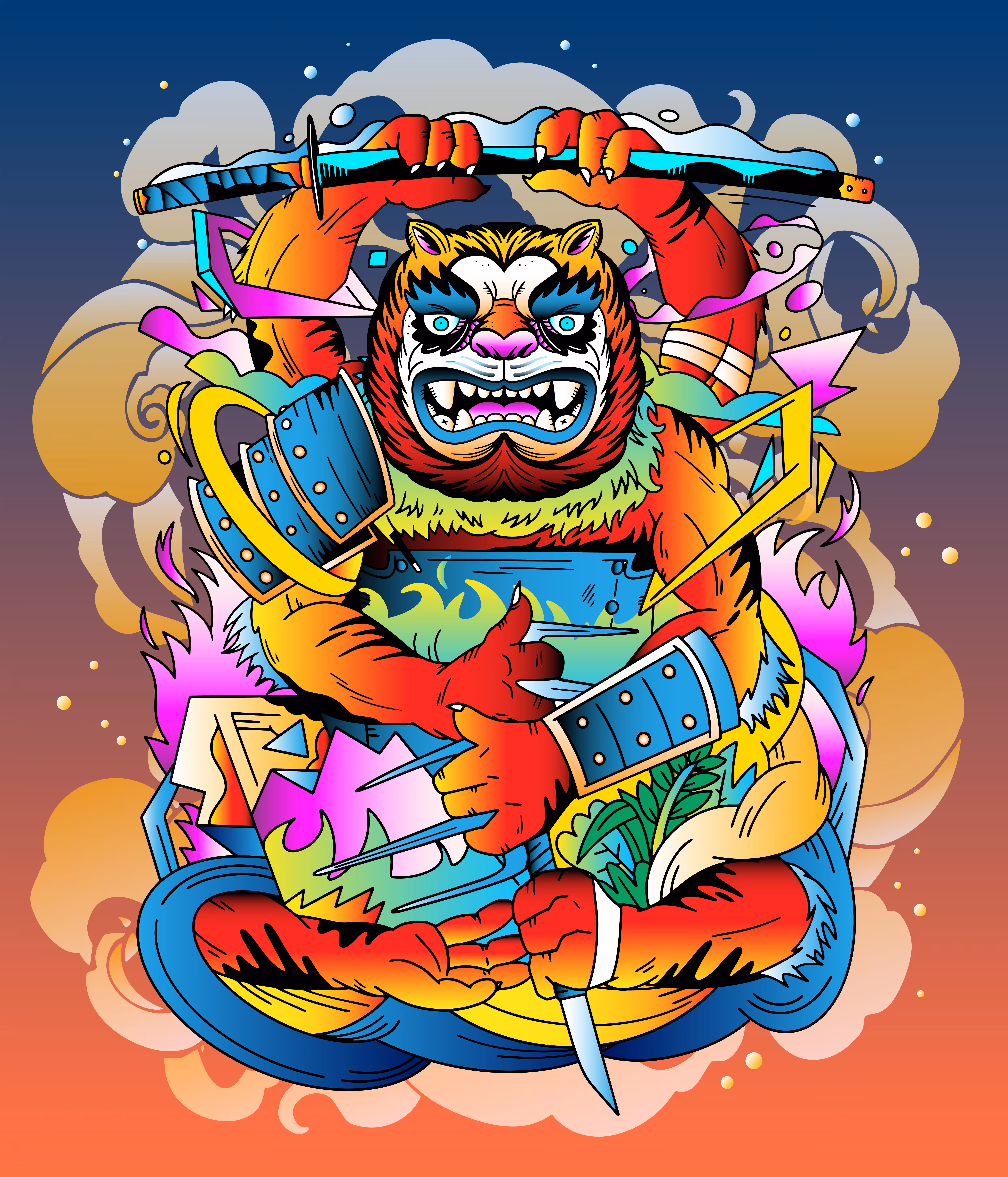 Deity: Tiger Ronin