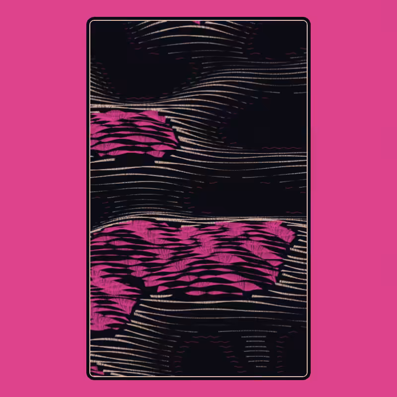 Topographic Playing Card #3