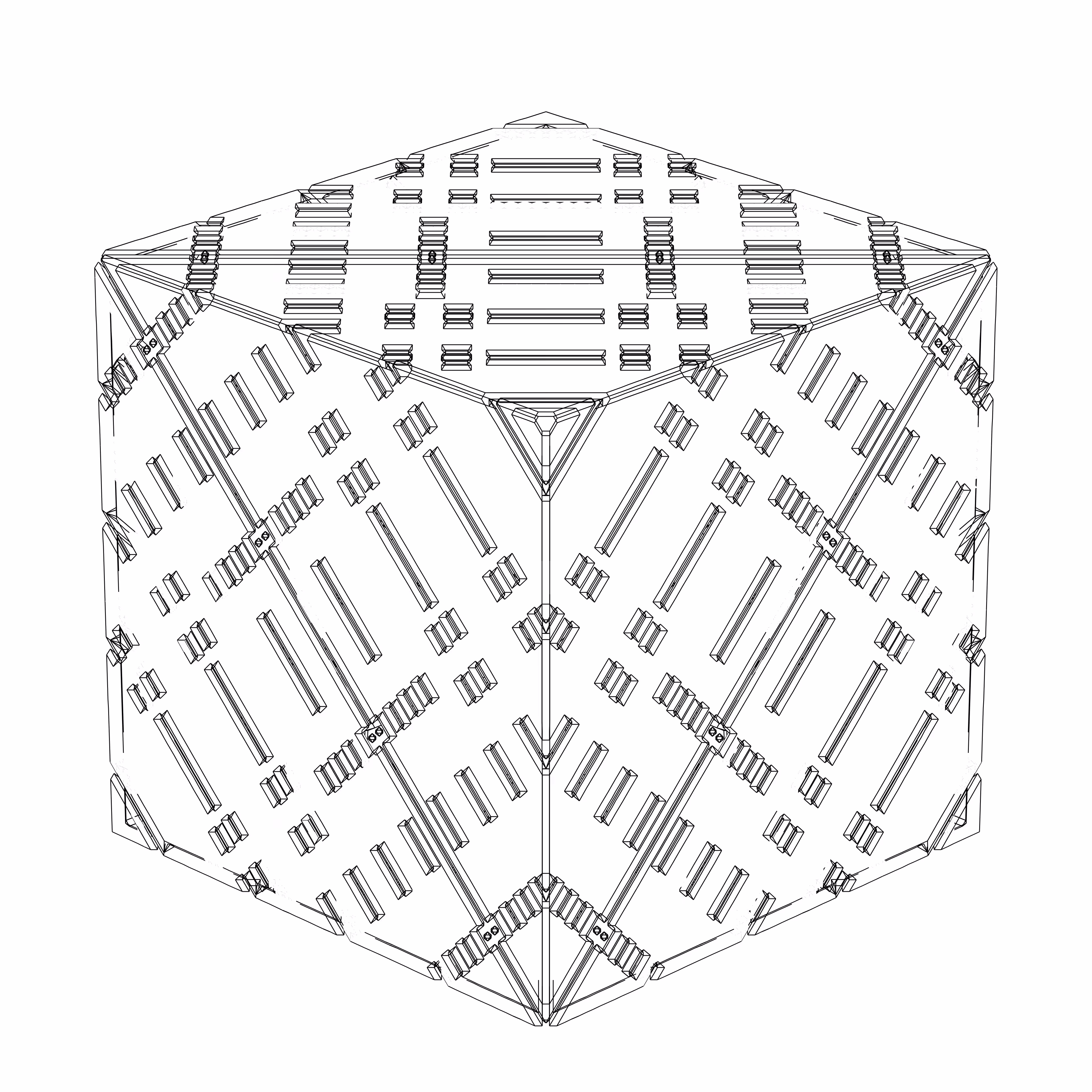LL21 Alien Art Cube #421