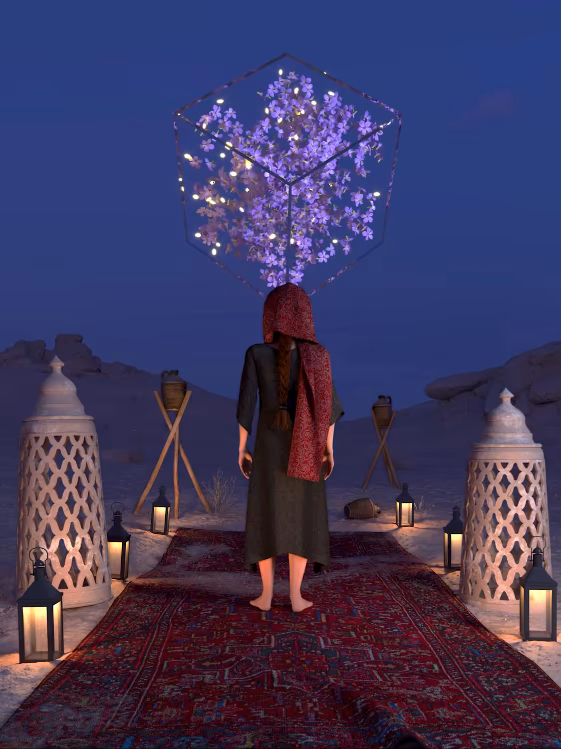 Infinity dreams of a persian girl