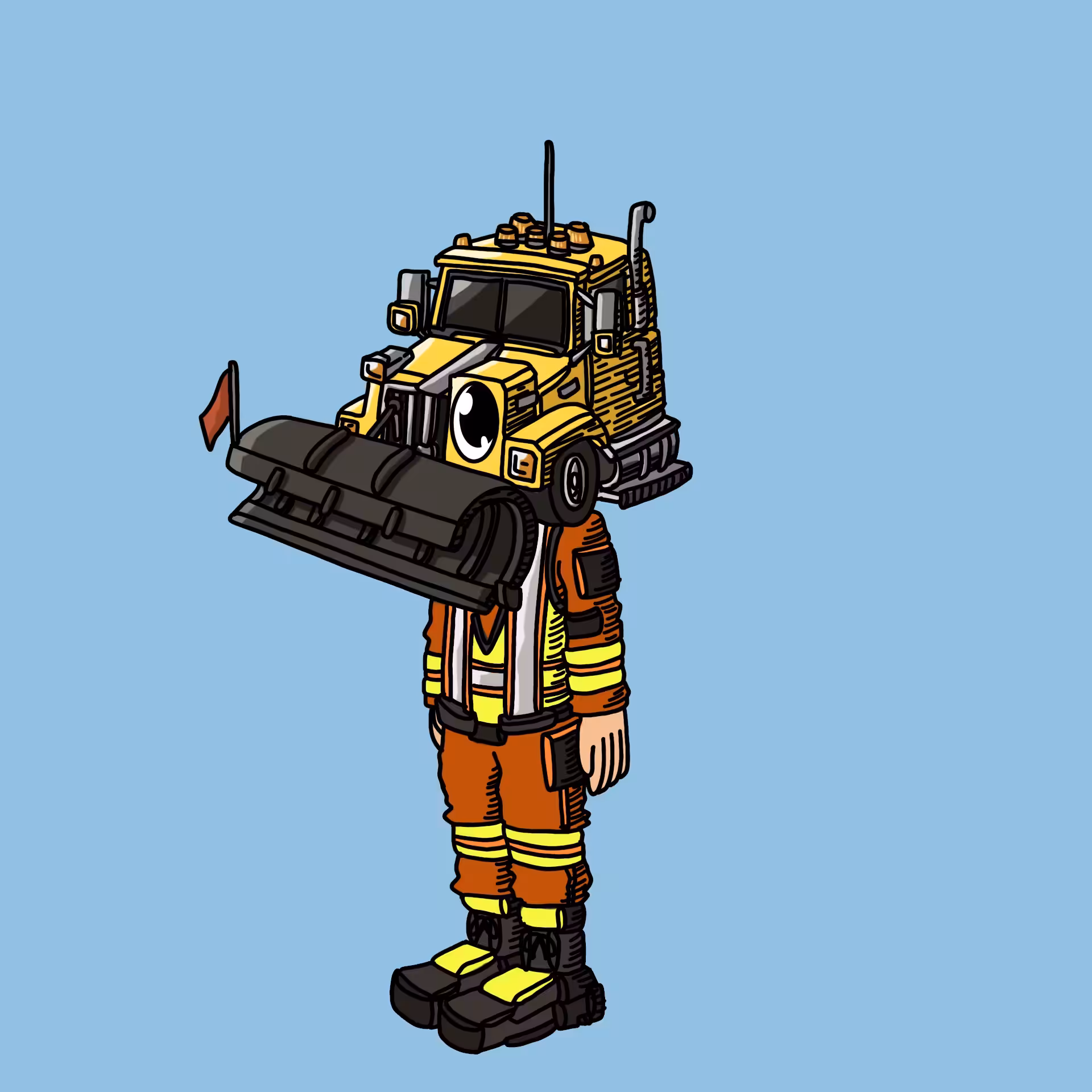 Snow plow operator OEG
