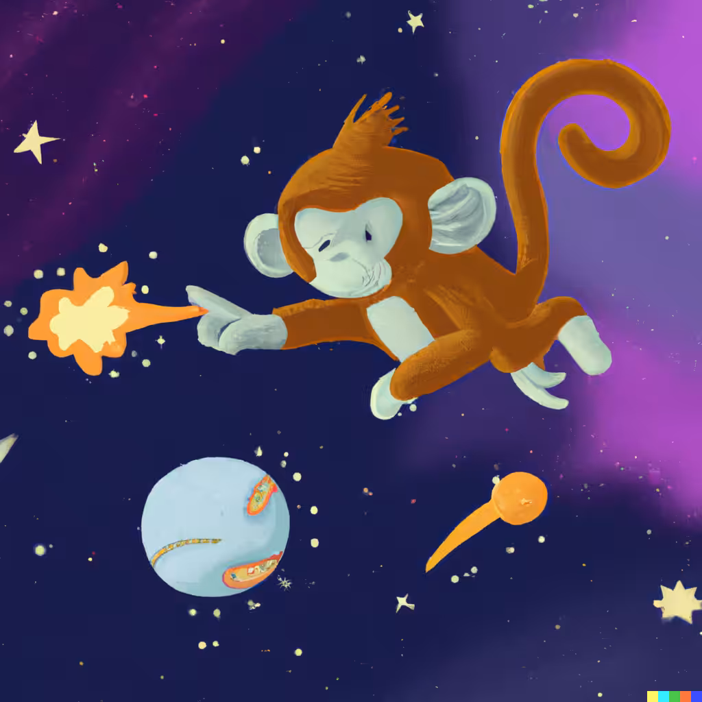 Space Monkey No. 4