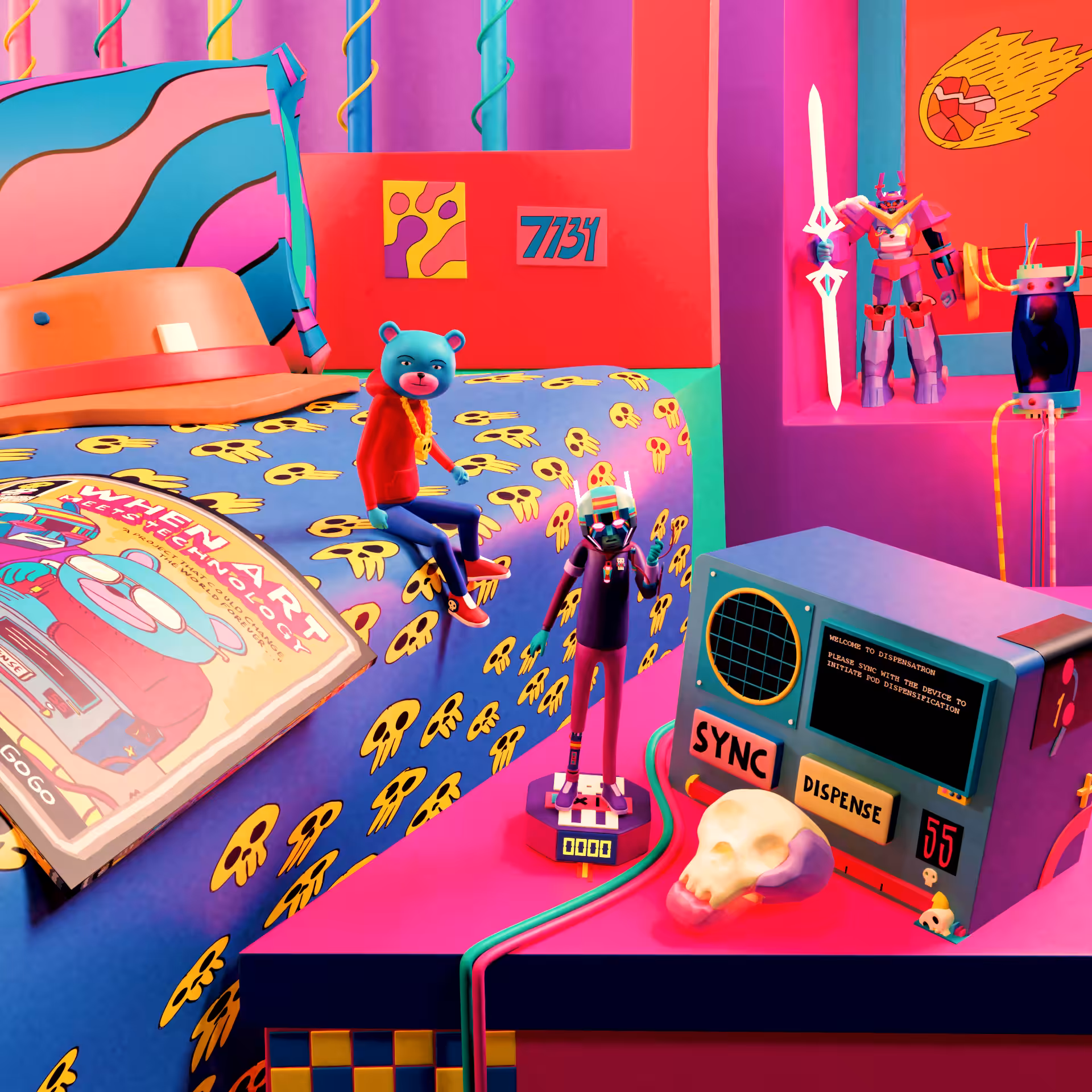 GOGOS BEDROOM NOSTALGIA