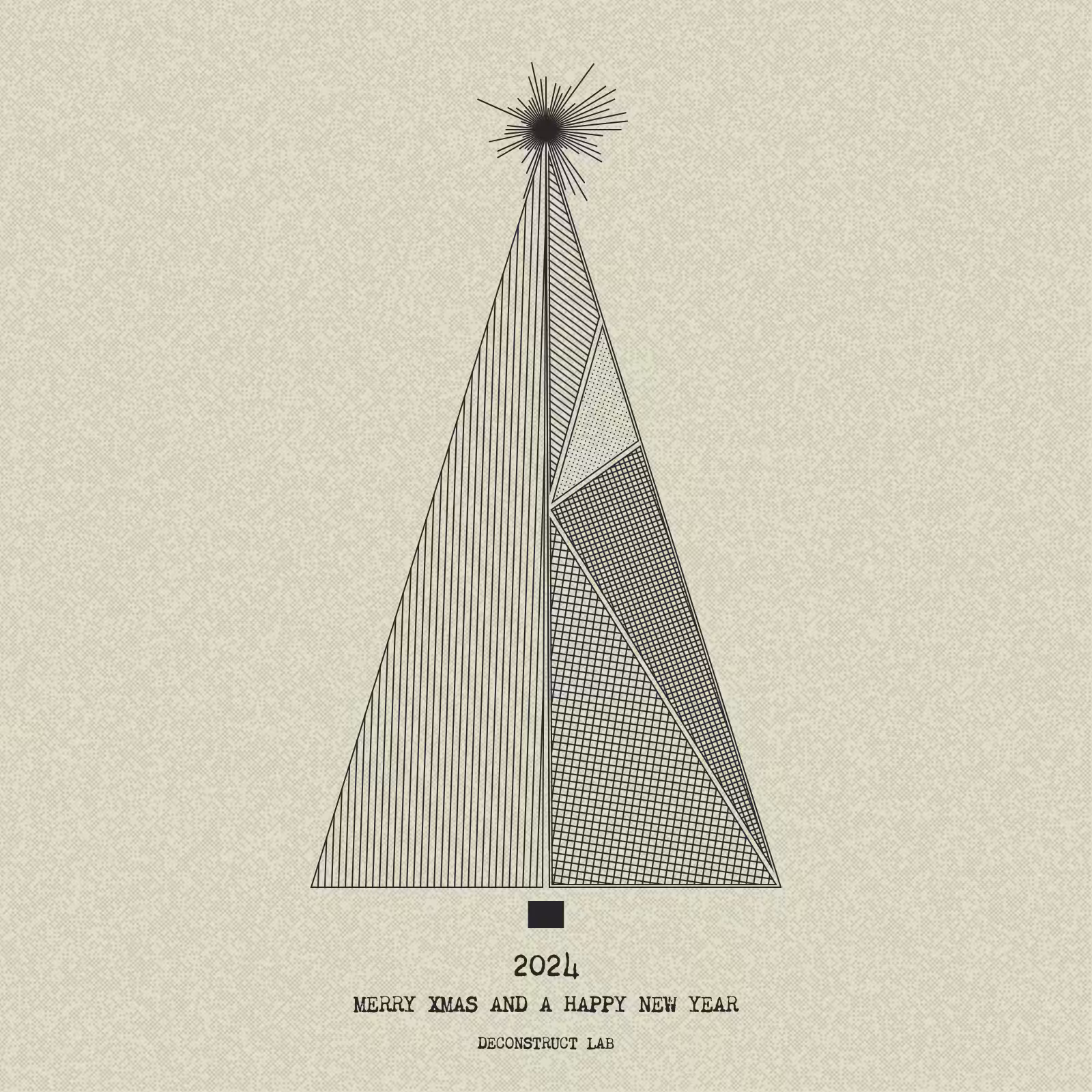 Have Yourself a Merry Little Geometric Tree #224