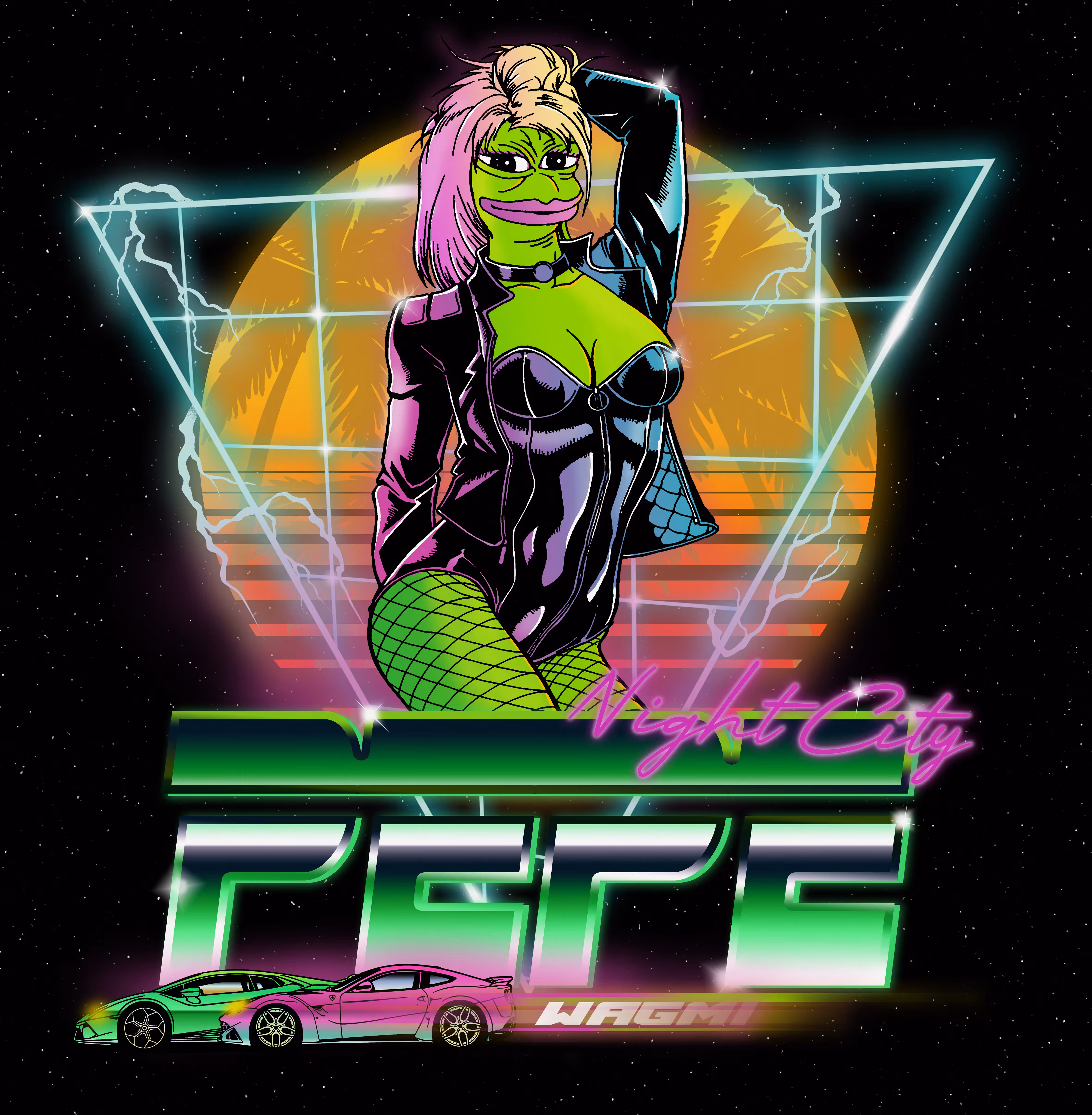 NIGHT CITY PEPE 80s