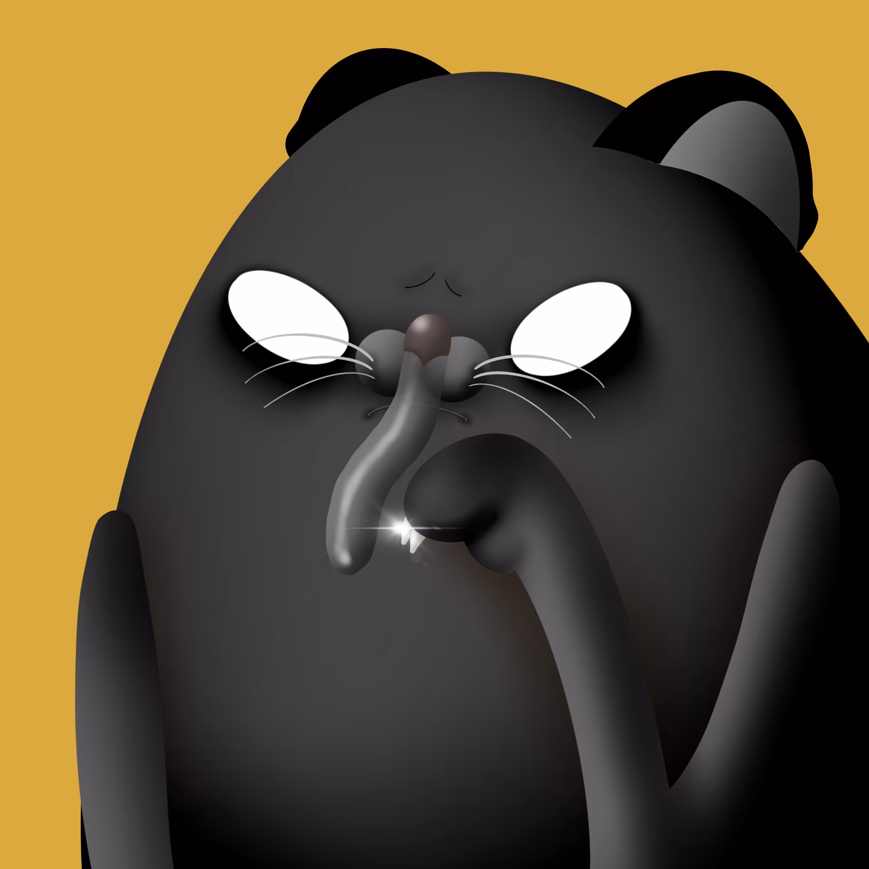 Black cat