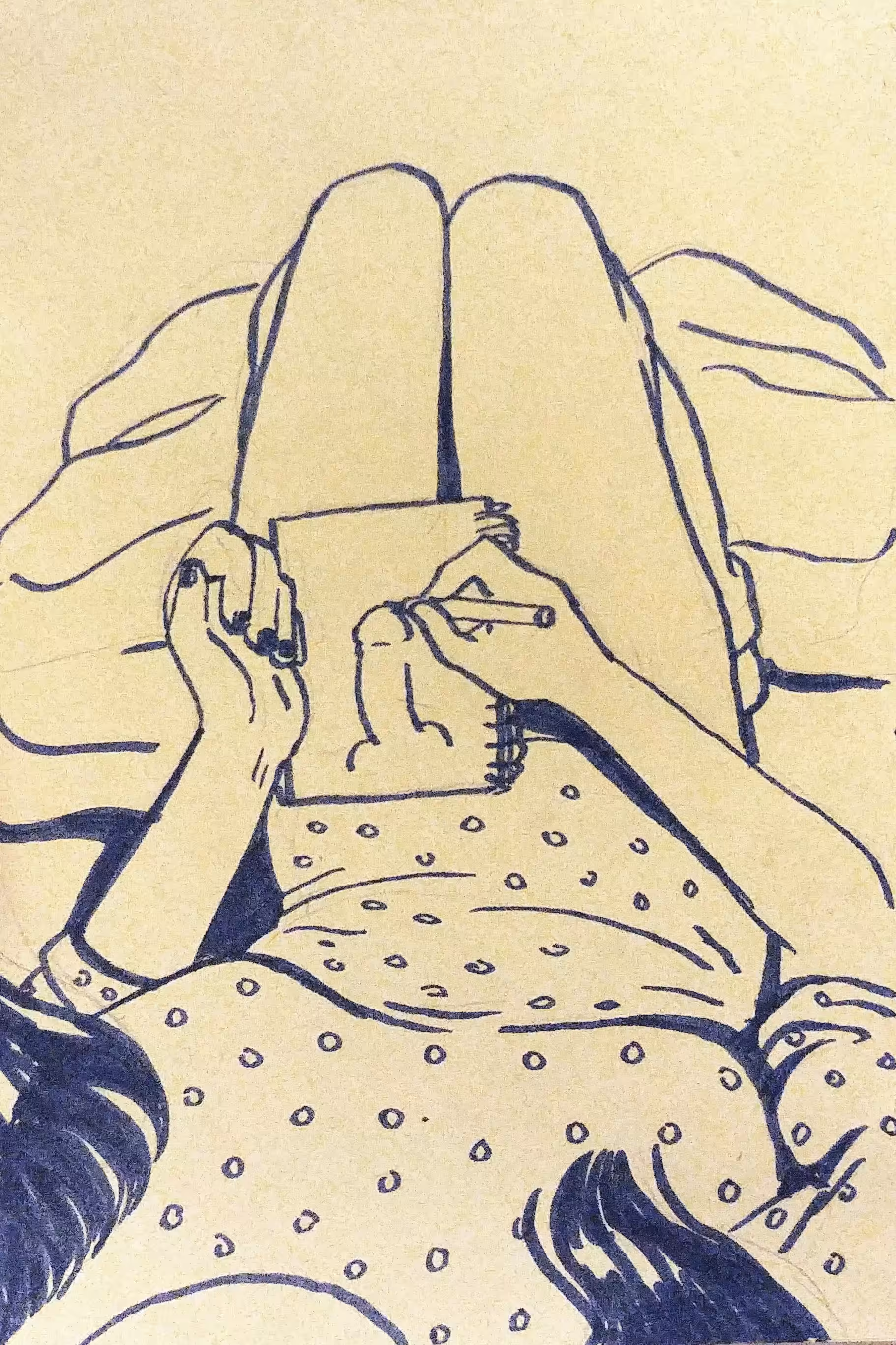 Self-Portrait of an Erotic Artist 