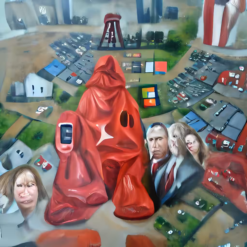 The Garden Of Ai Delights: Down with the giant red thing