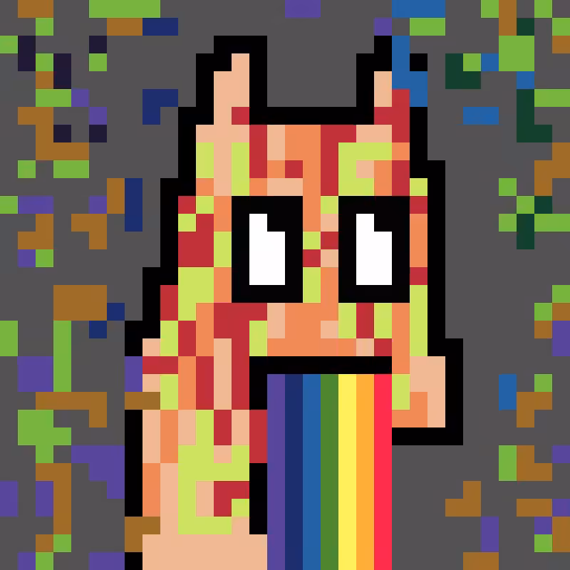 cOLORFUL DOG #17