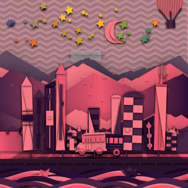 Paper Art 2.5D #25