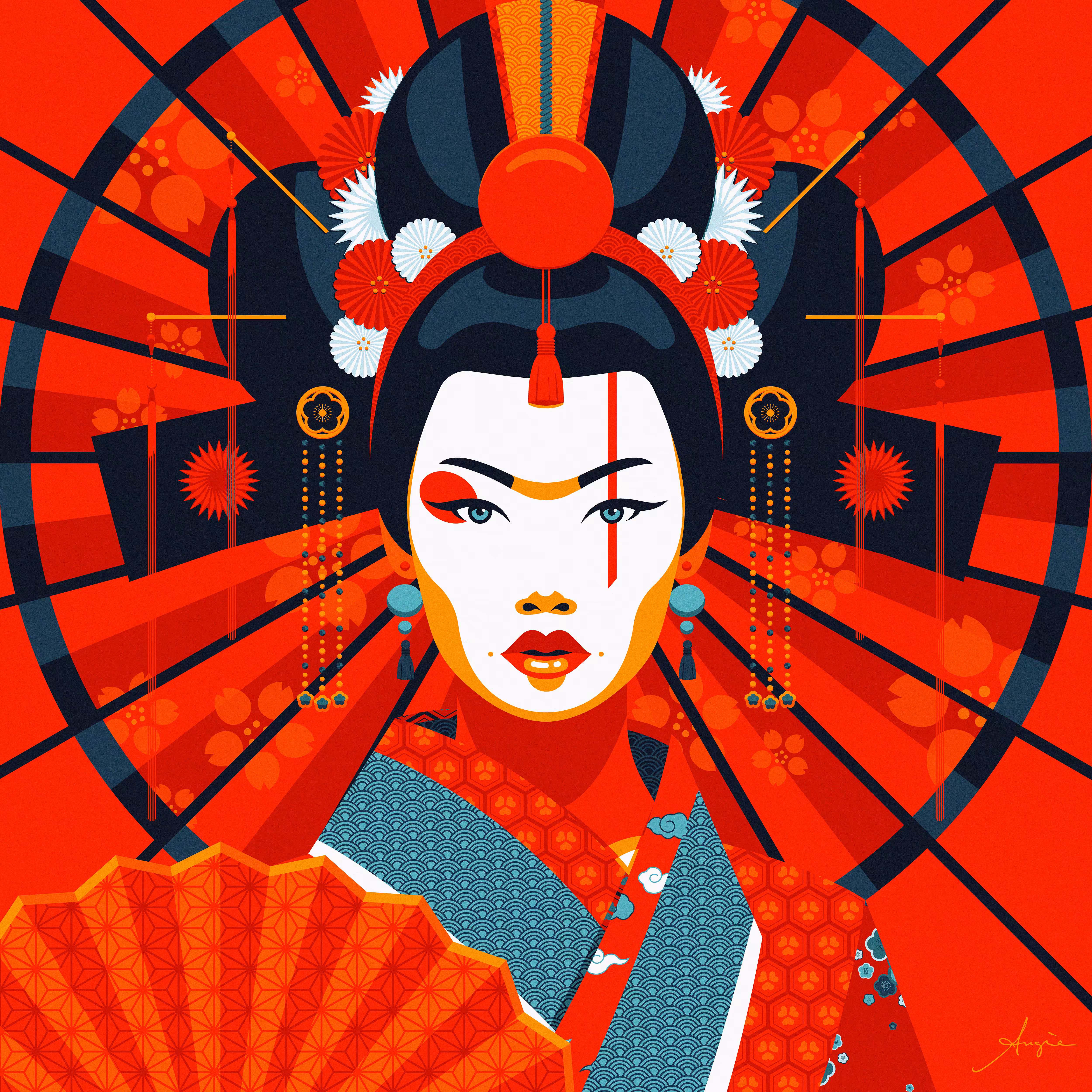 Lady with the Umbrella