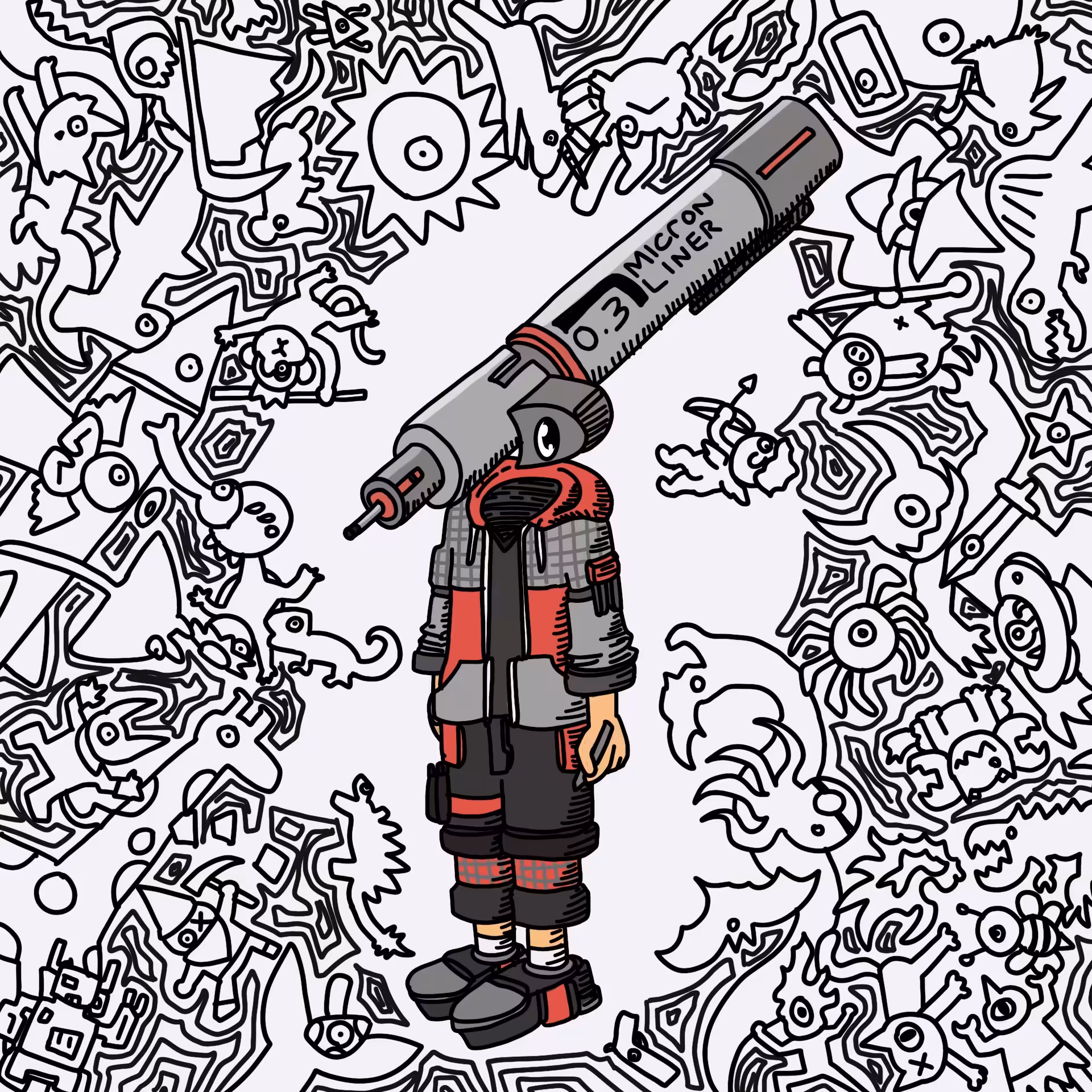 Doodle artist OEG