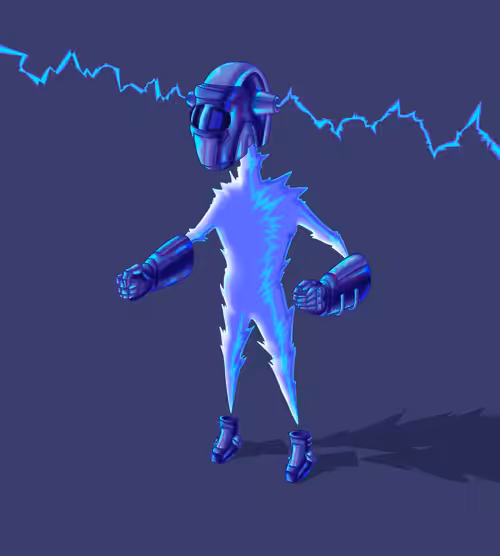Alieniverse #025 (Electric robo)