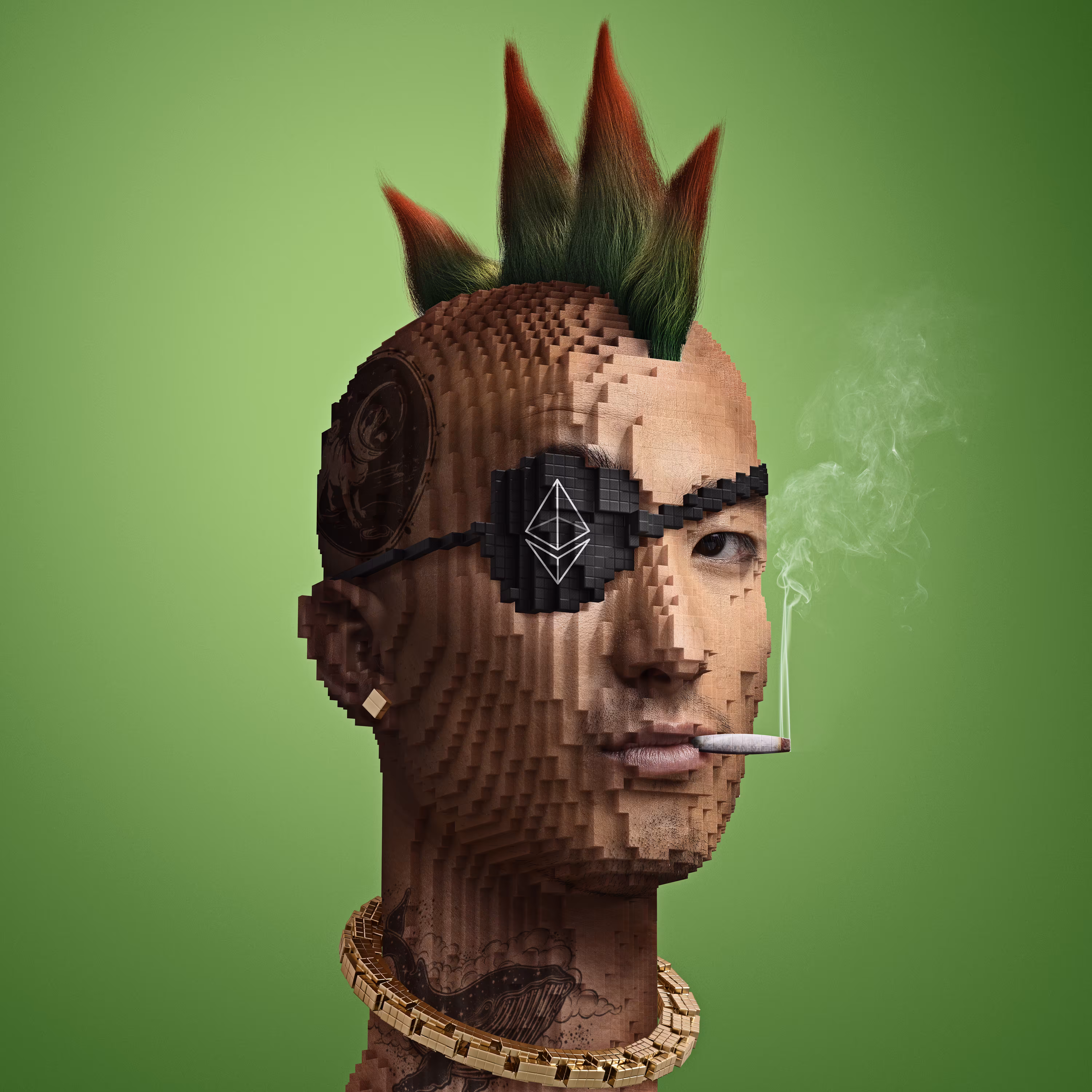 Block Head Punk 061