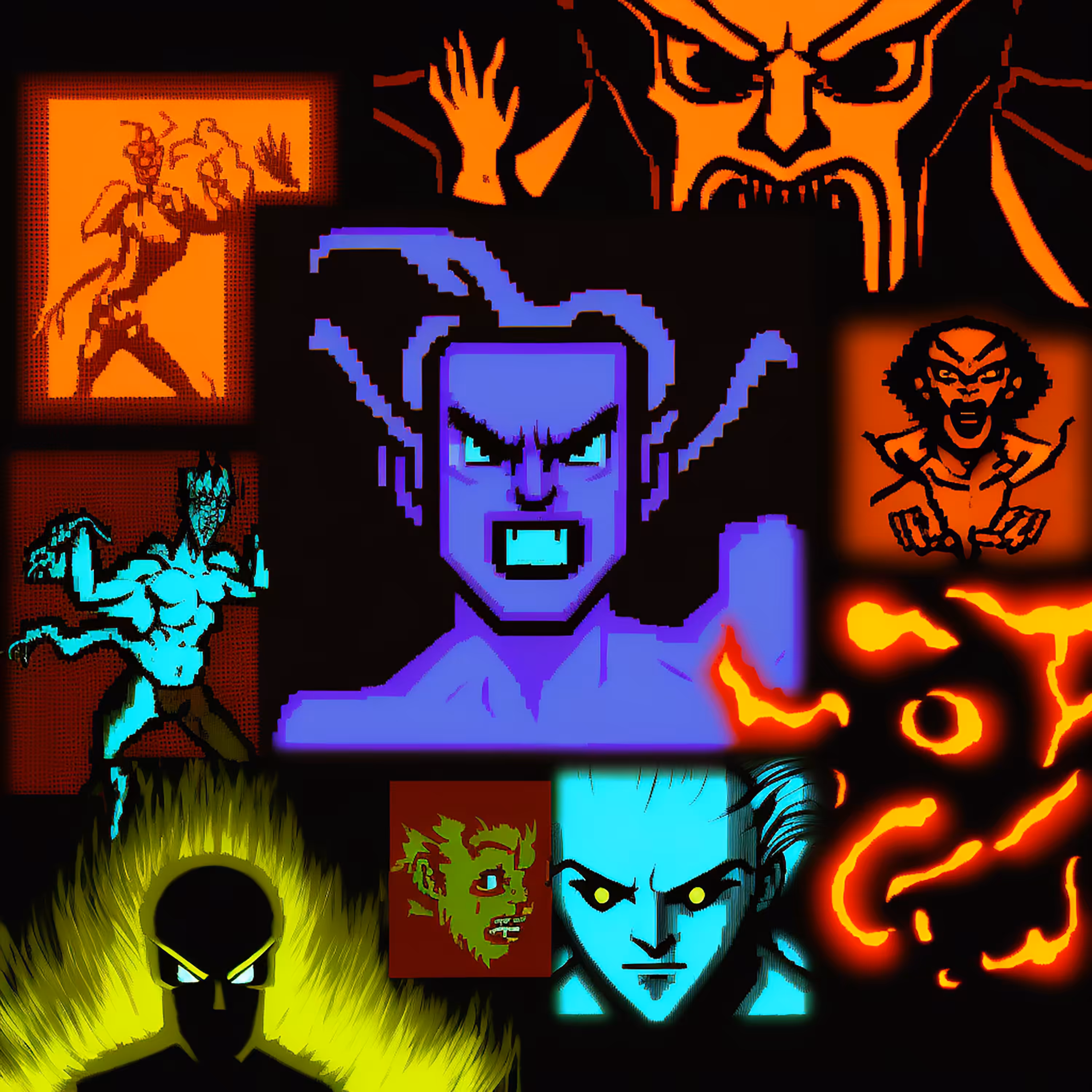 Pixel Game Posters #169