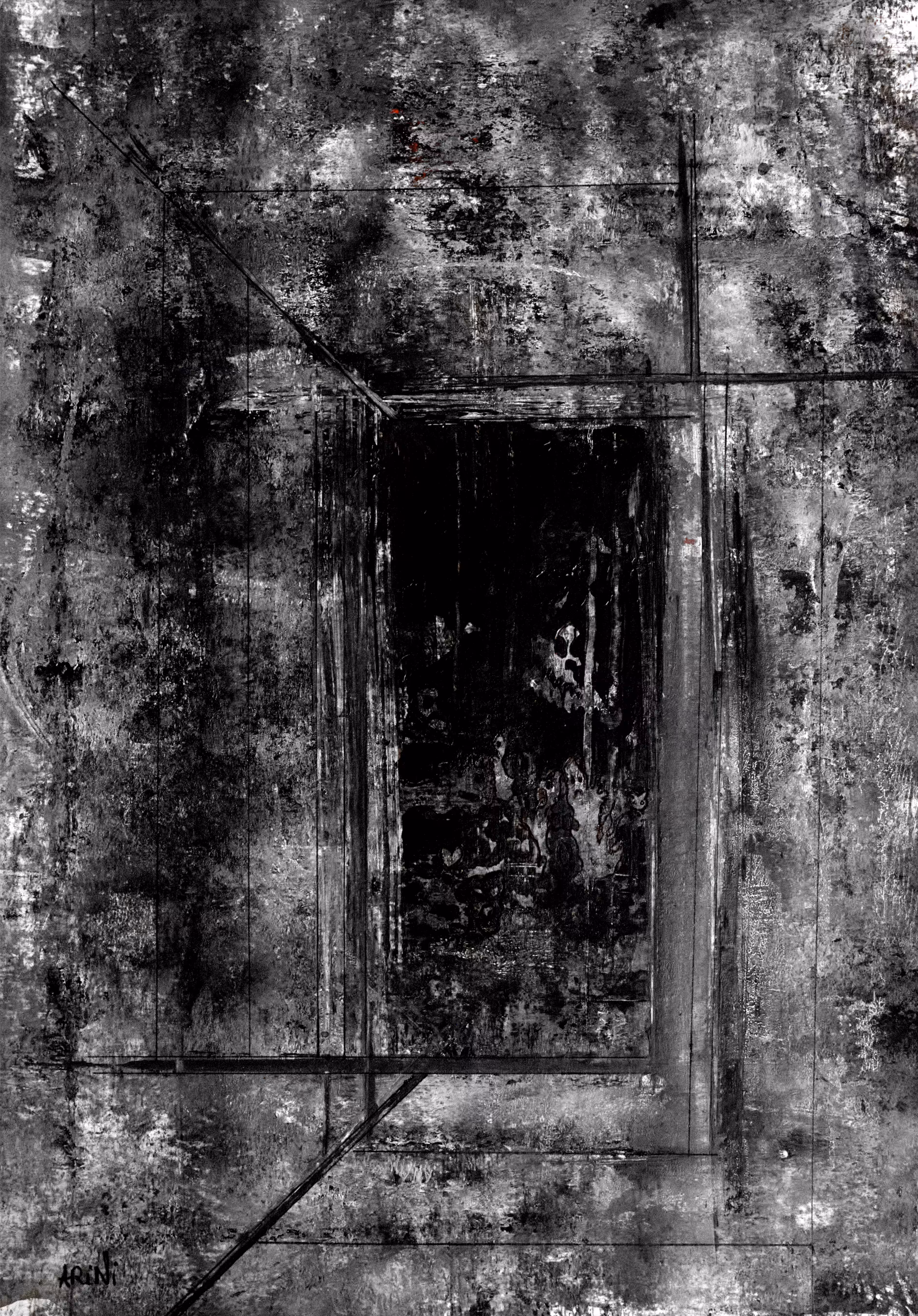 In darkness