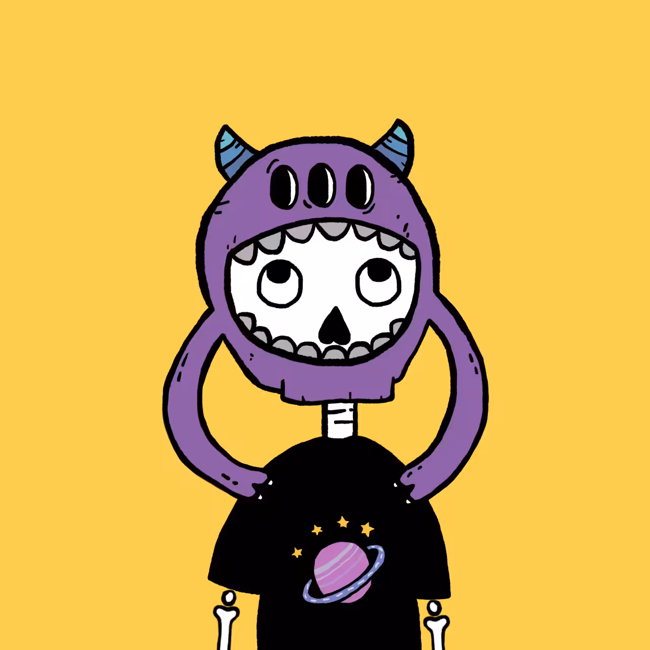 Skeledude: #097 Monster dude