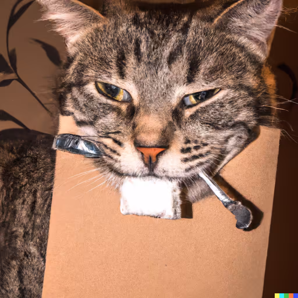 The Cat Ate my Art Supplies