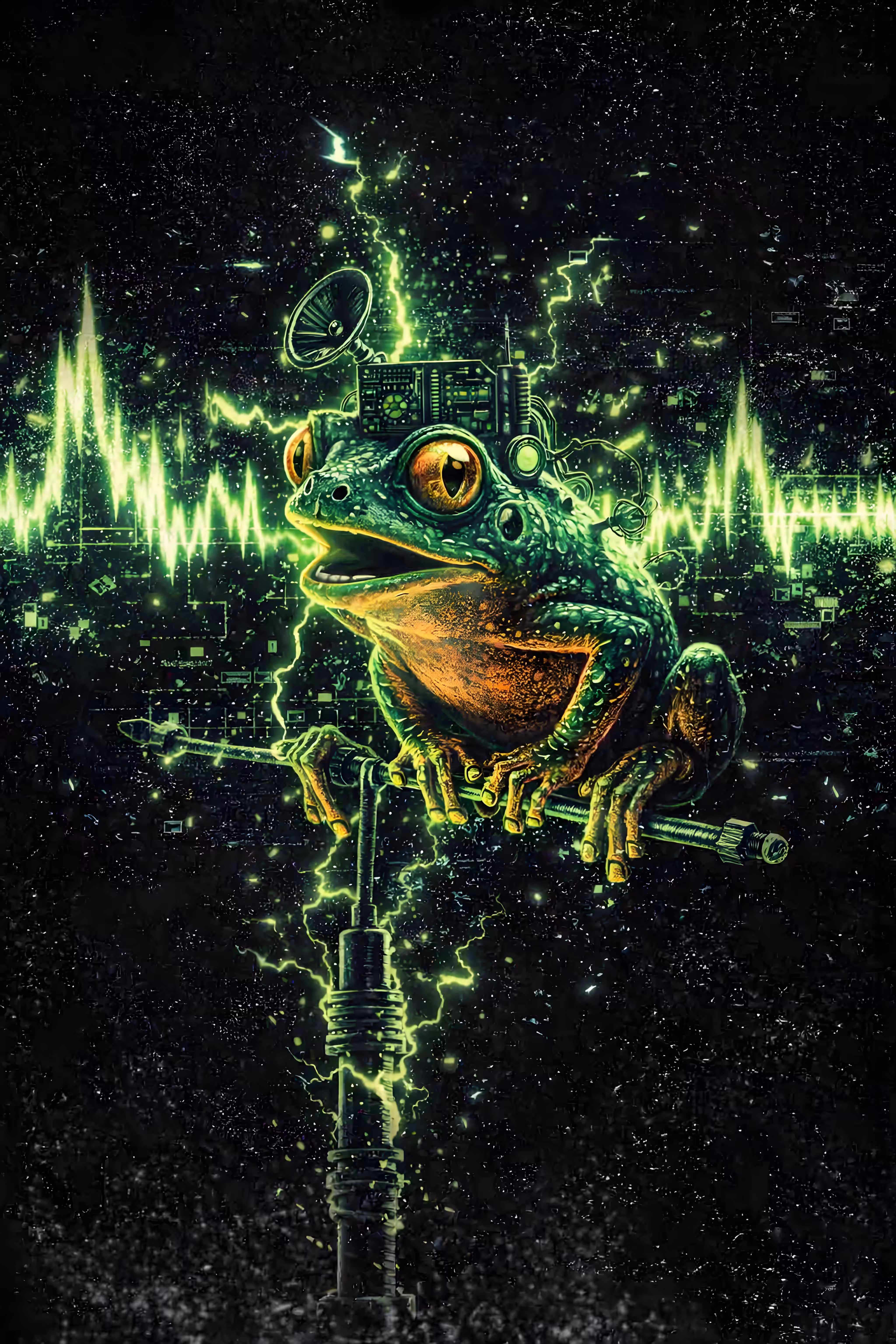 The Snail Event: Amphibian Frequency Leak