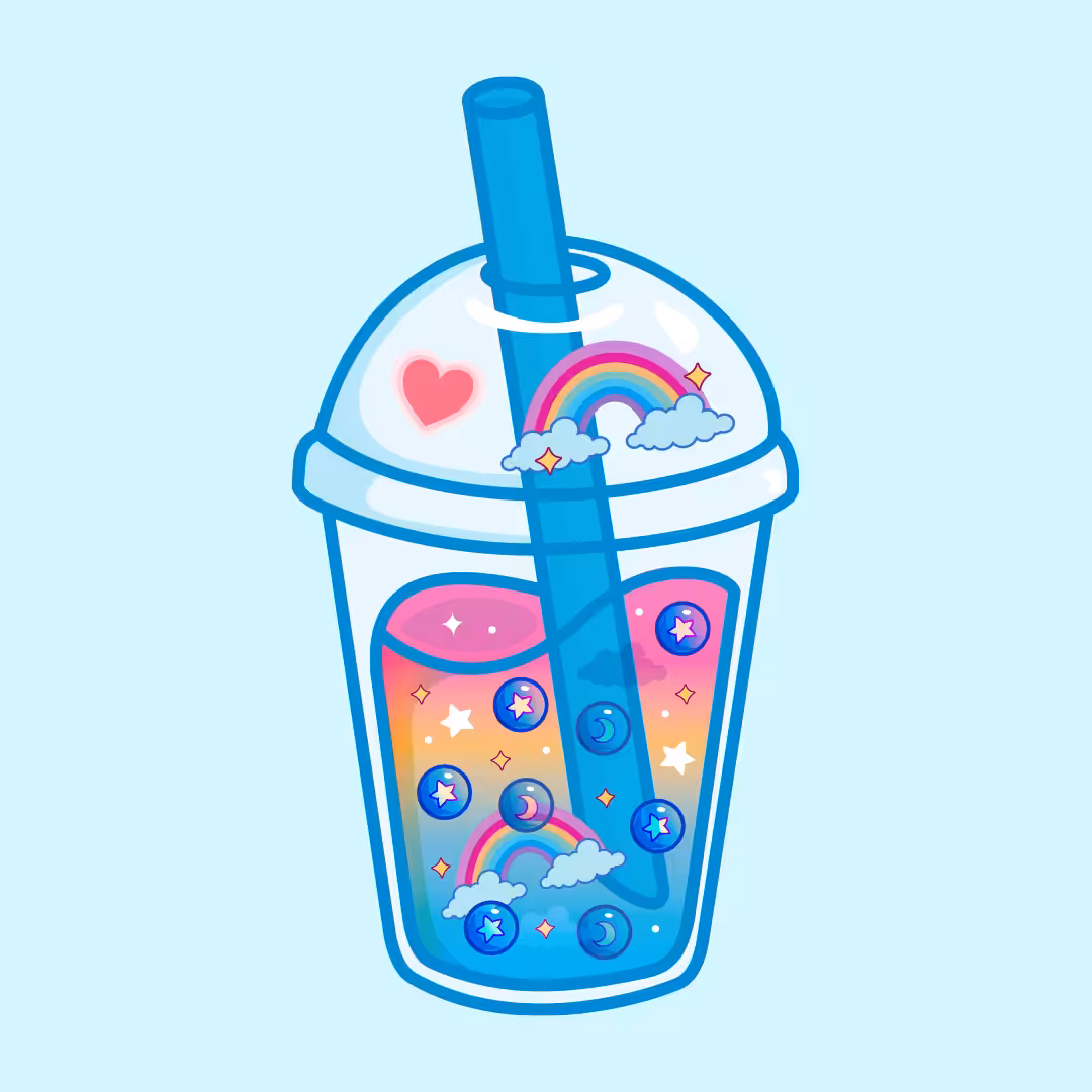 Cute Bubble Tea #07
