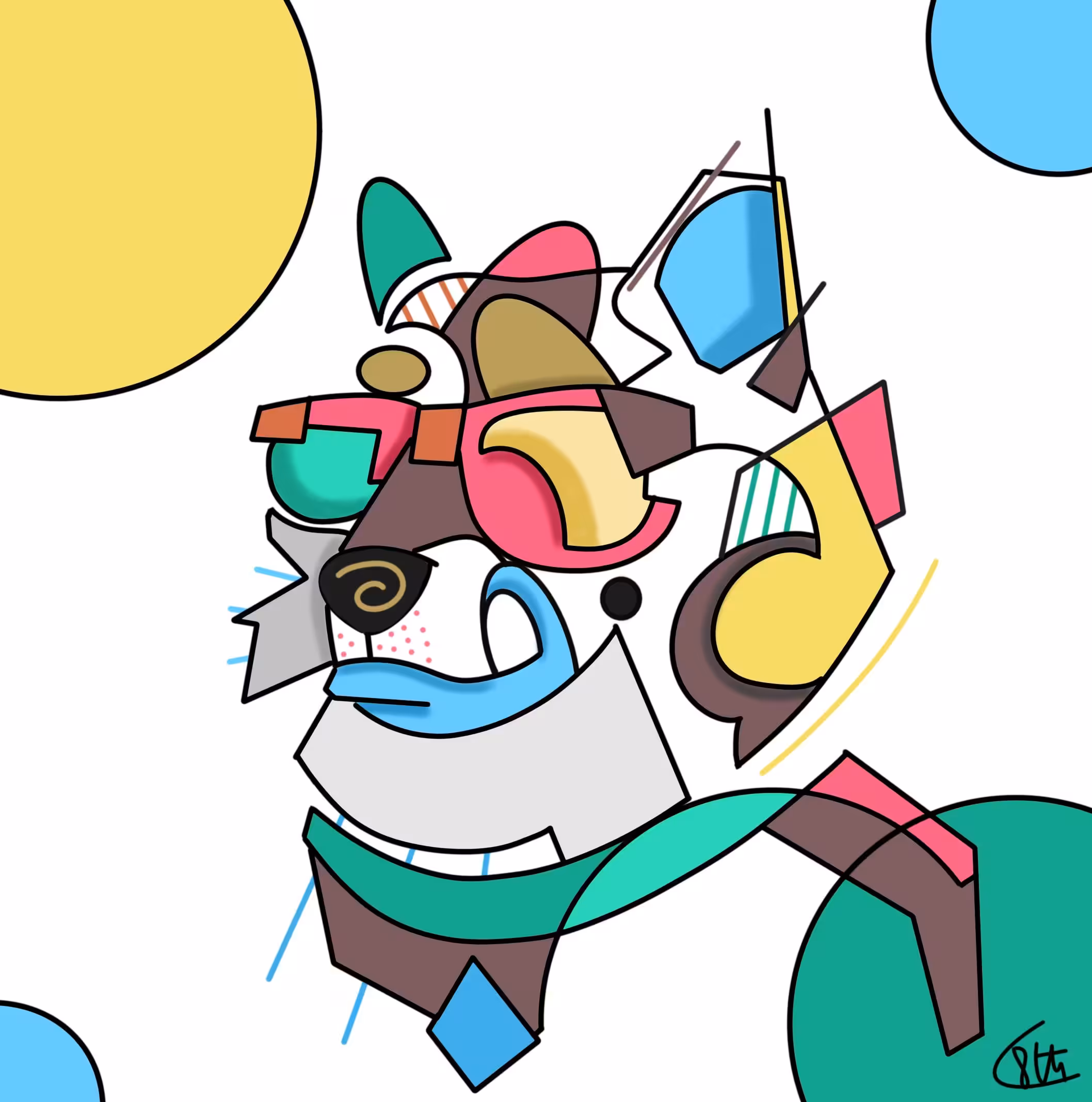 Geo Doge Pound #3111 1/1