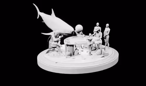 Dolphin Casino Statue™