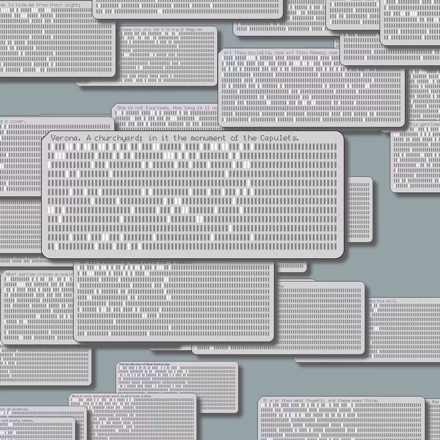 Romeo and Juliet on Punched Cards (Free) #75