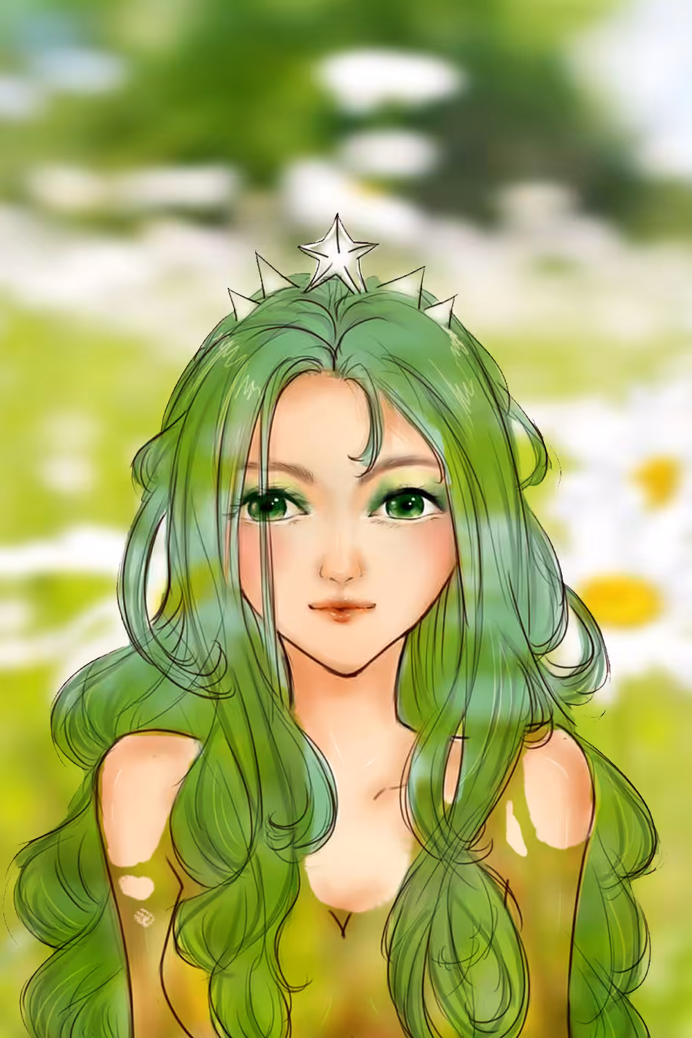 Chamomile Fairy Doll