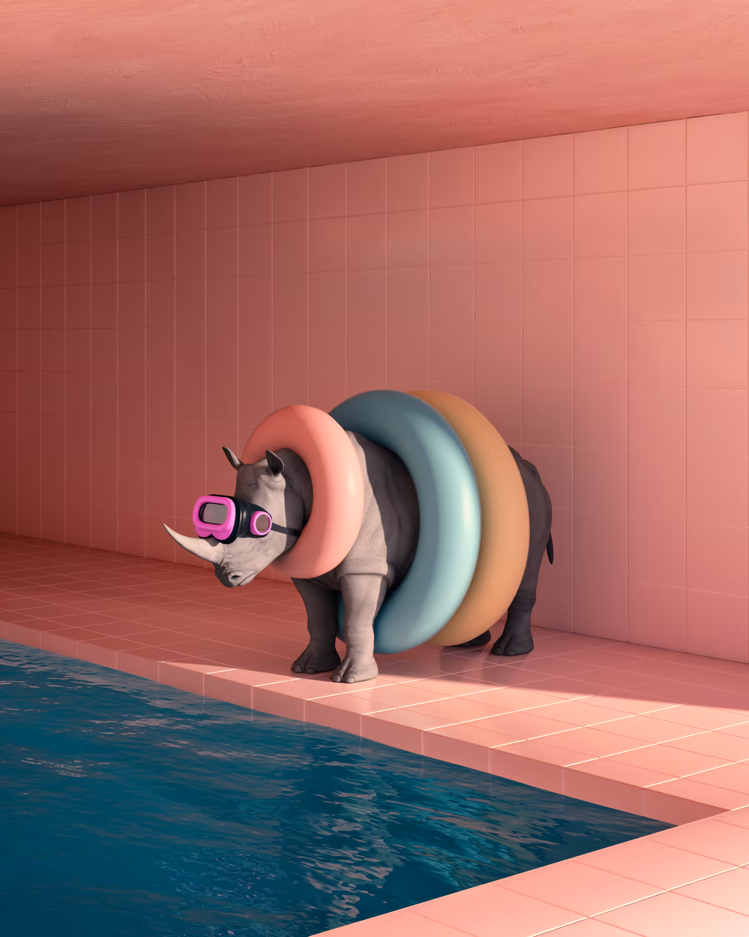 Swimming pool.