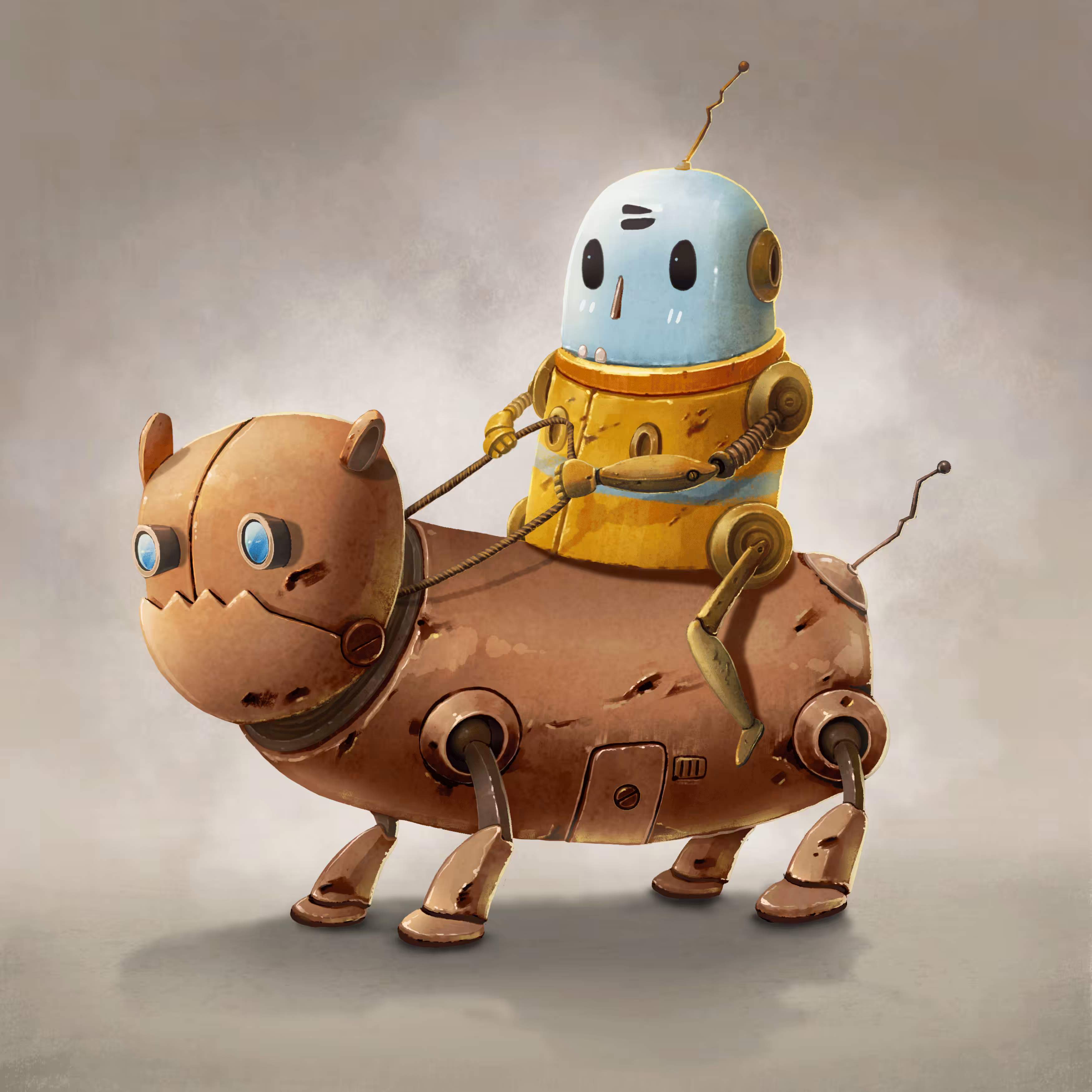 Roboto Universe #008 Stay is a charming word