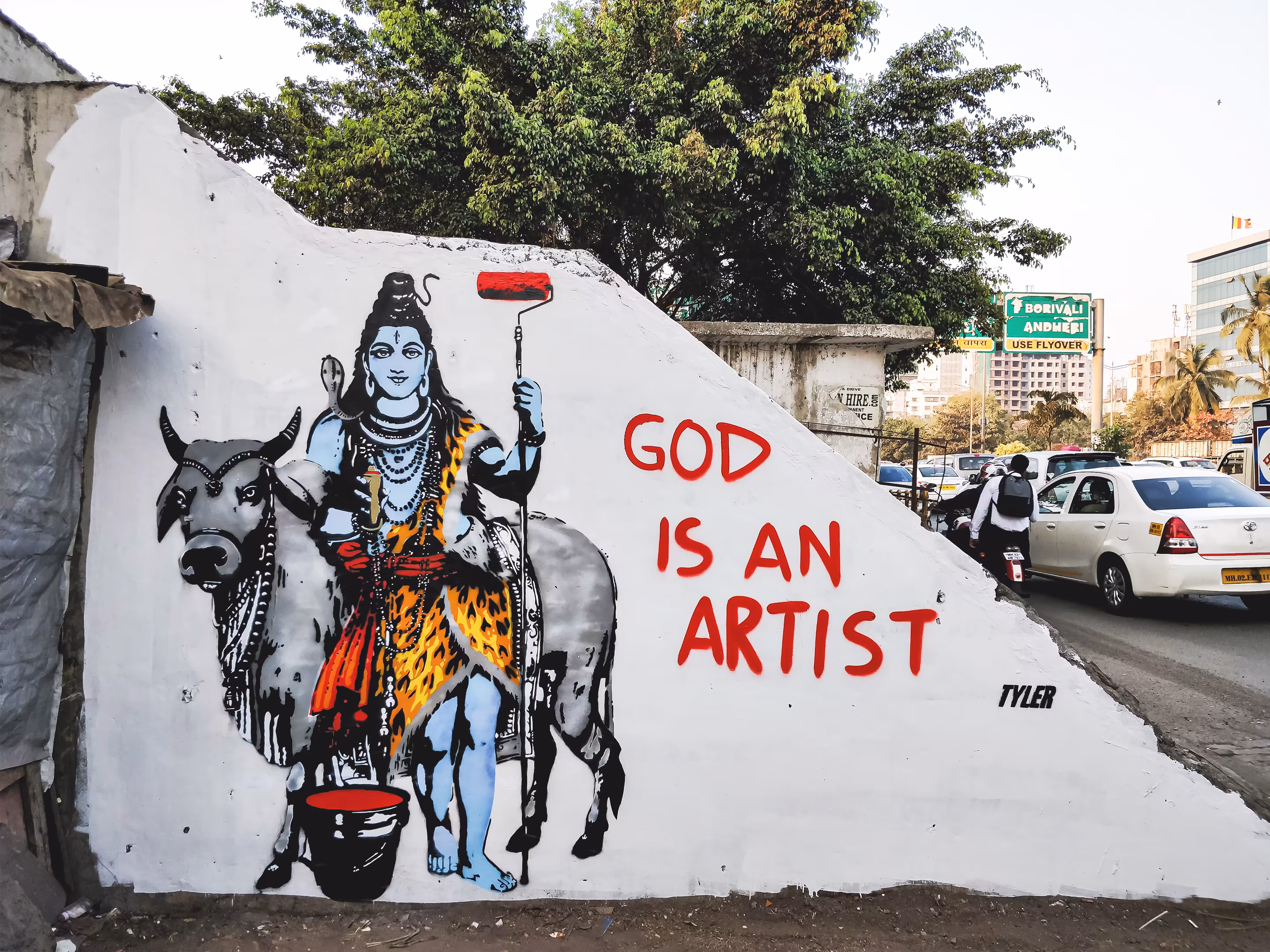 God is an artist.