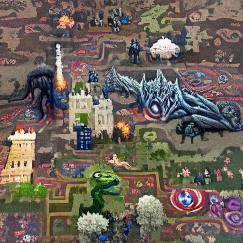 Neural Tapestry #18