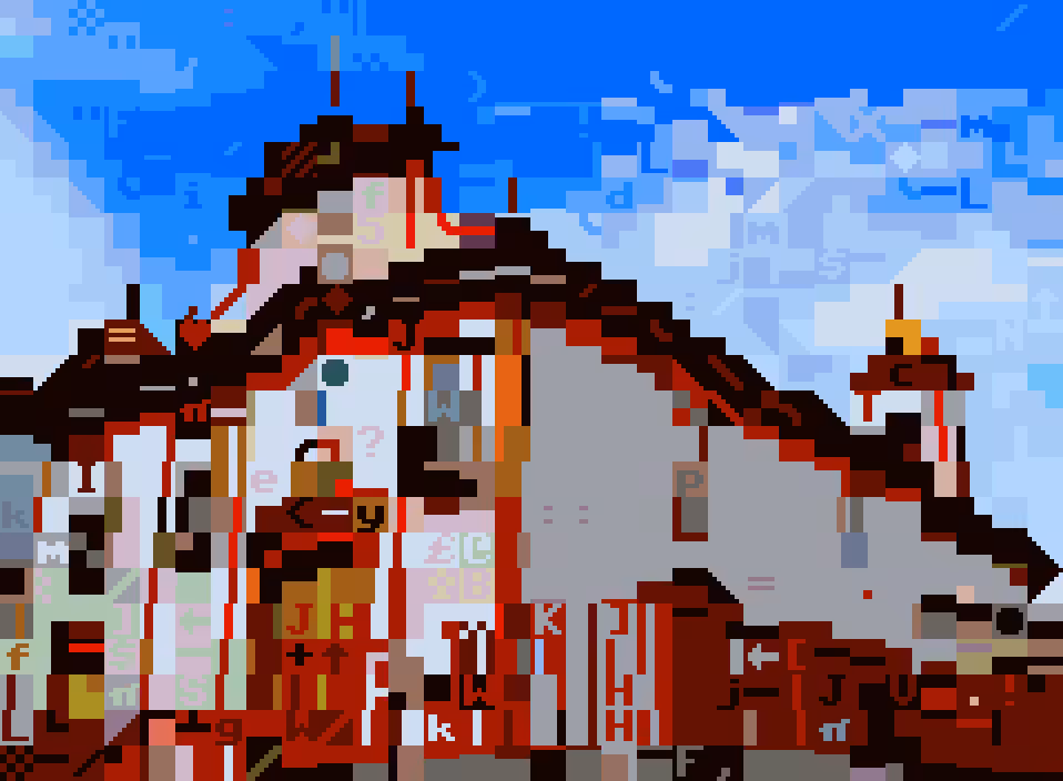 ASCII 84 ///// Diamantina === Igreja de nossa senhora do Carmo