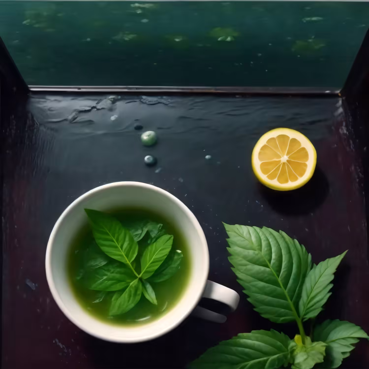 Flavor Notes: lemon + mint