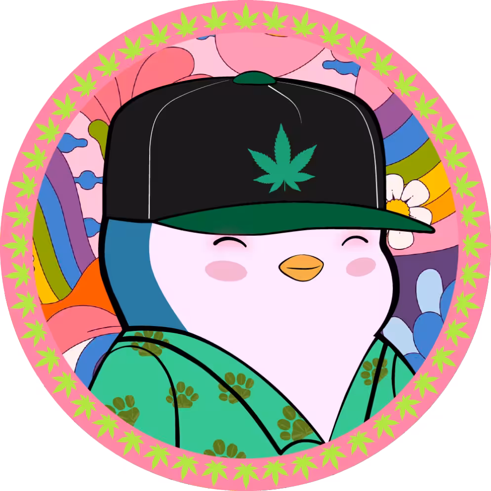 Stoner Pudgy Penguin Crossover