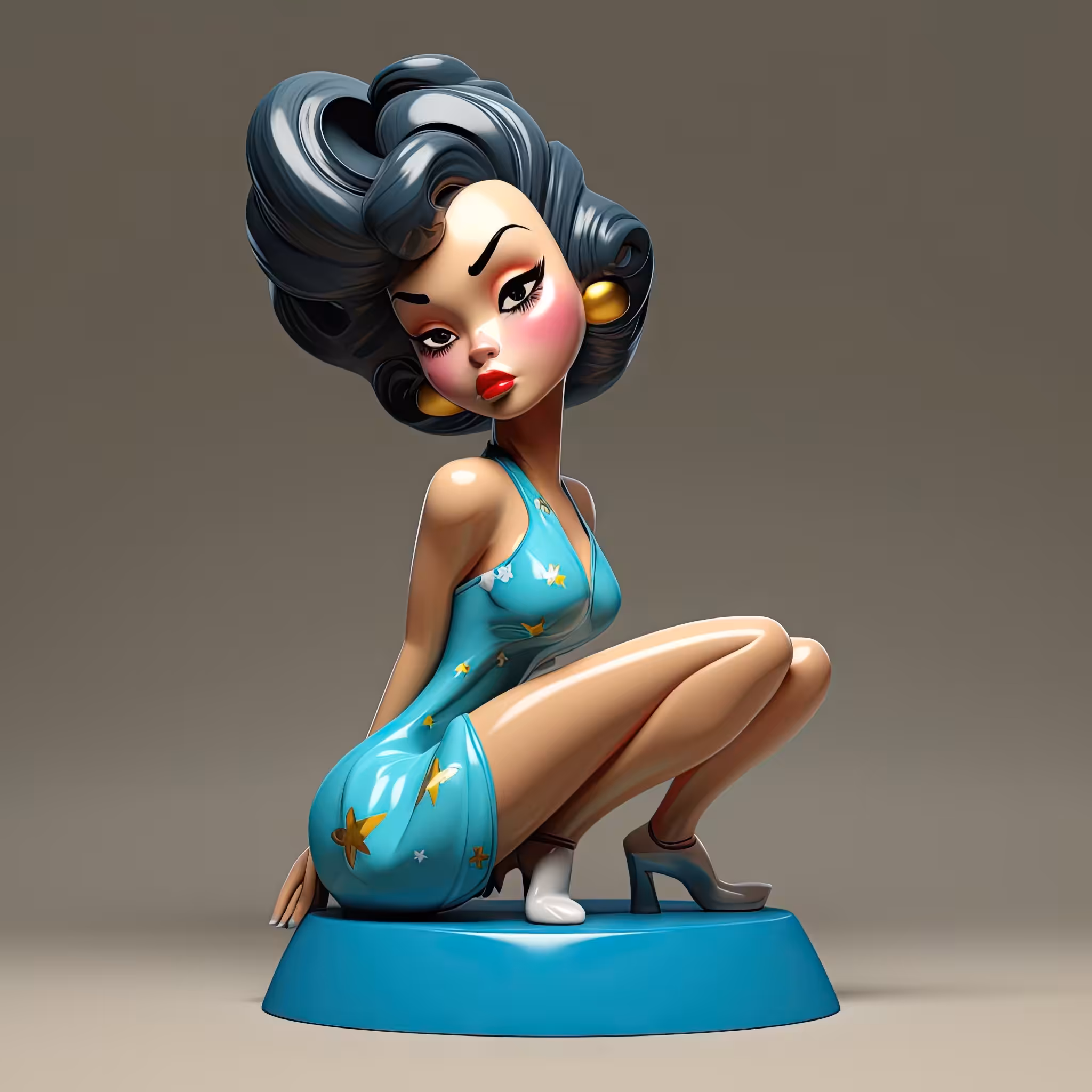 Artsy 3D Figure