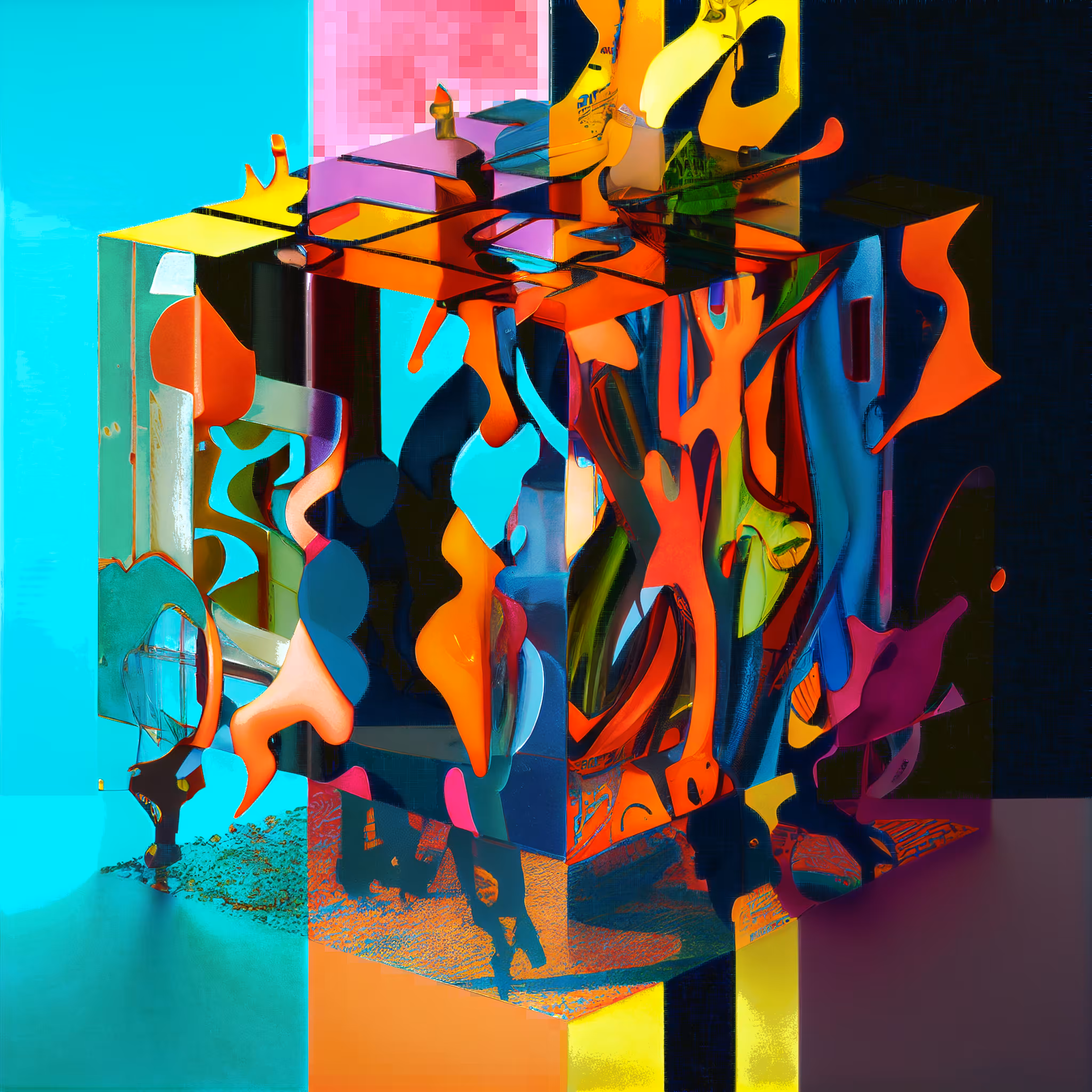 Trash Cube