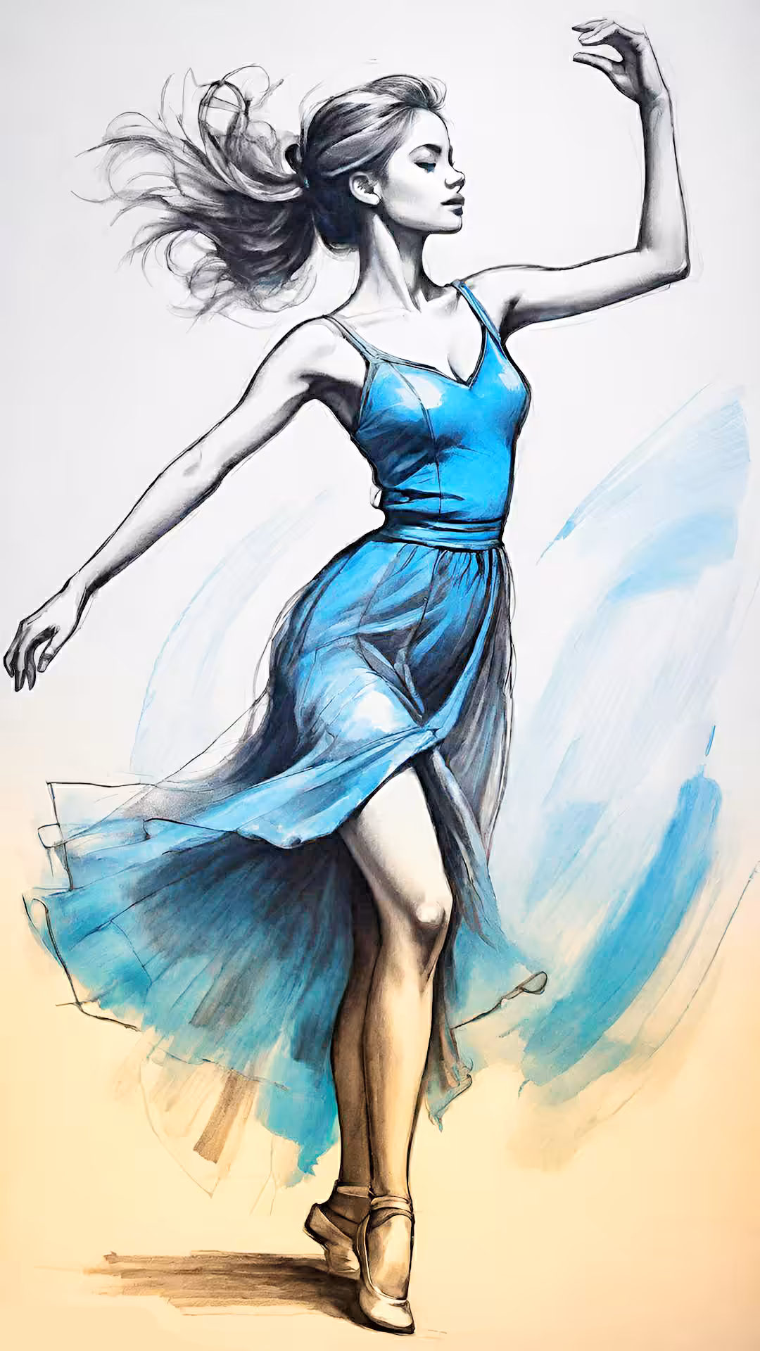 Whispers of blue