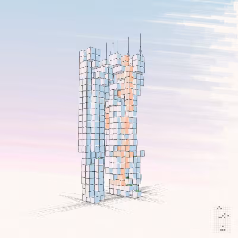 Cellular Skyscrapers #233