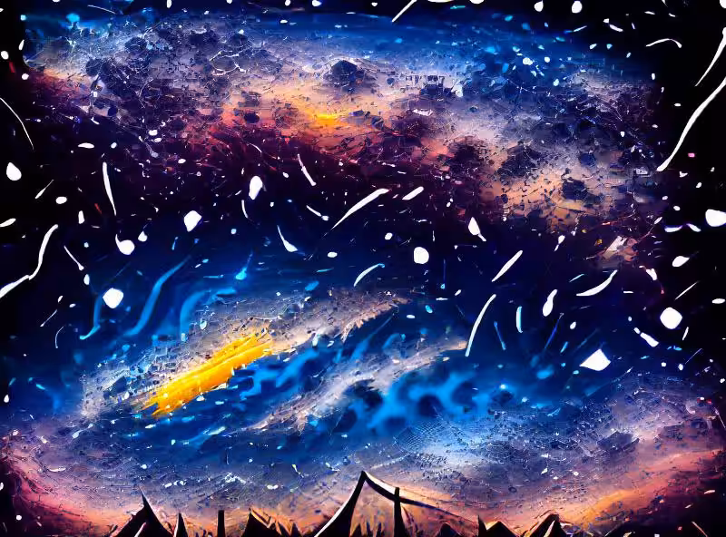 Abraham's First Works: the milky way