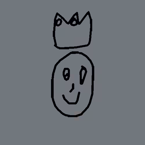 Basquiat Doodles: Basquiat #705