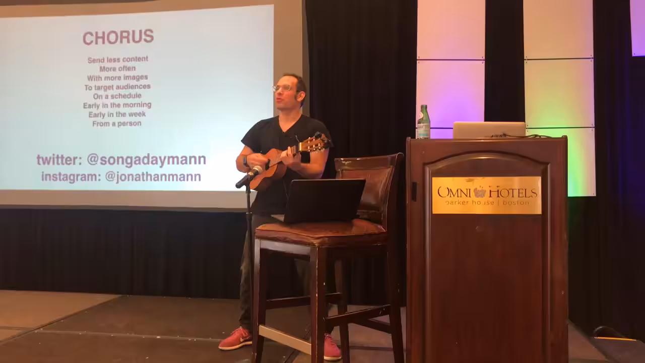 Song A Day: Send Less Content, More Often