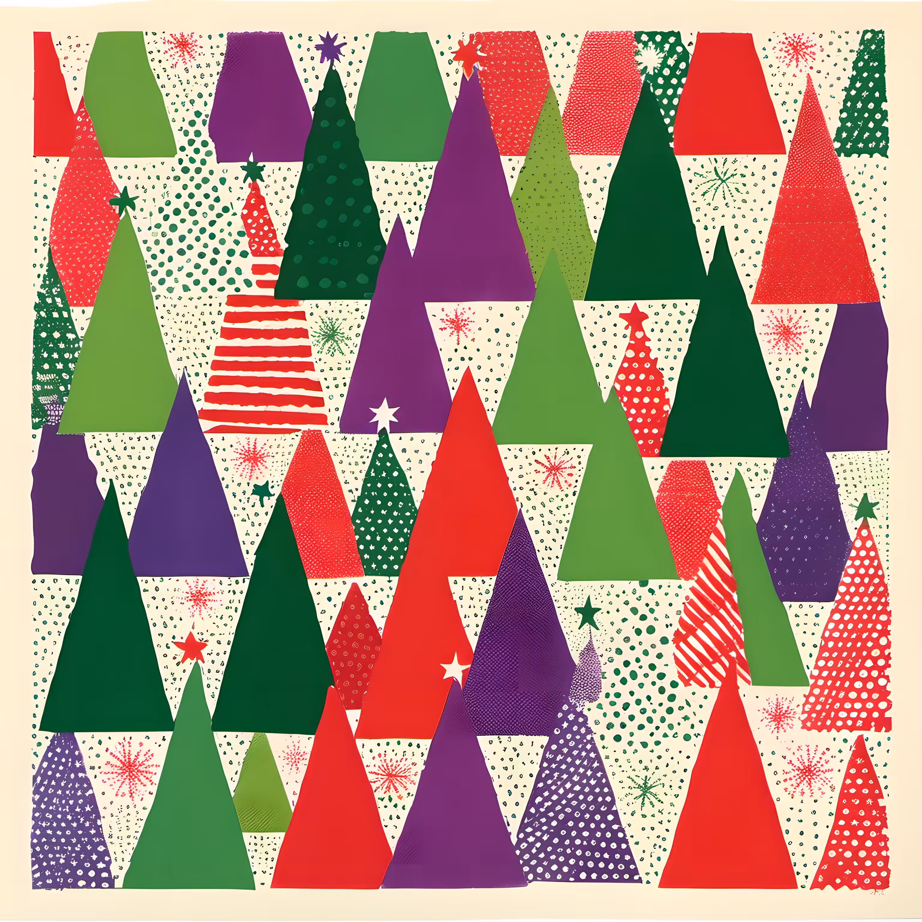 Riso Festive Trees #36