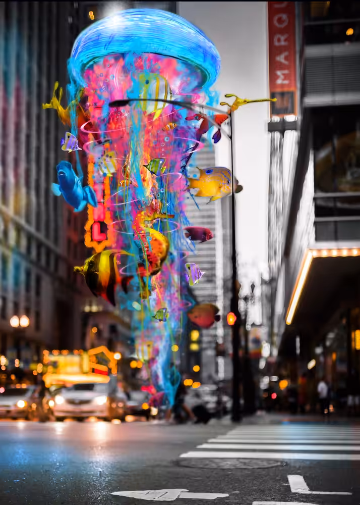 Electric Jellyfish in New York