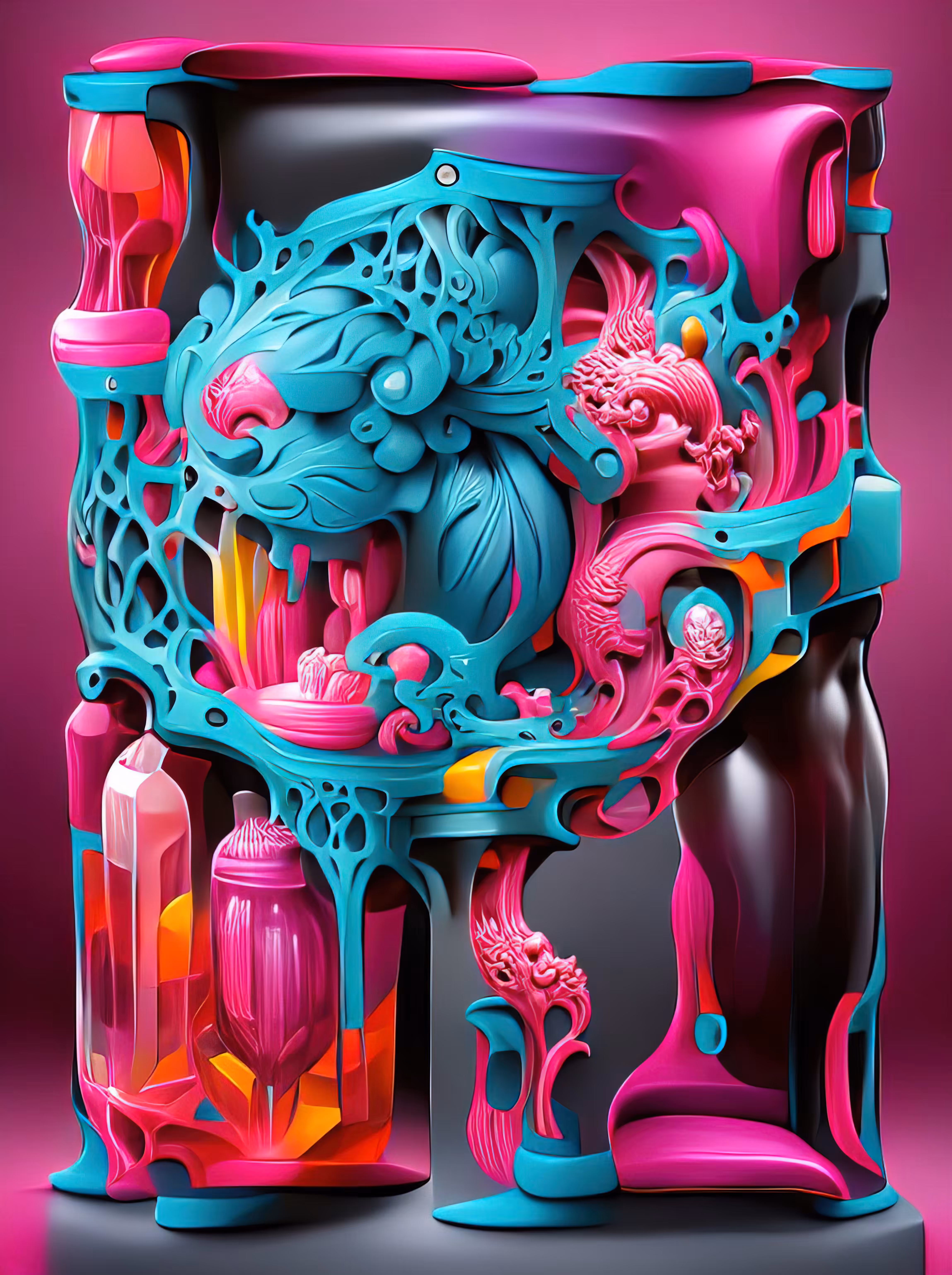 Cyan & Magenta
