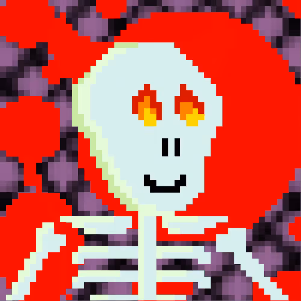 PIXEL SKULLETTI 1 #180