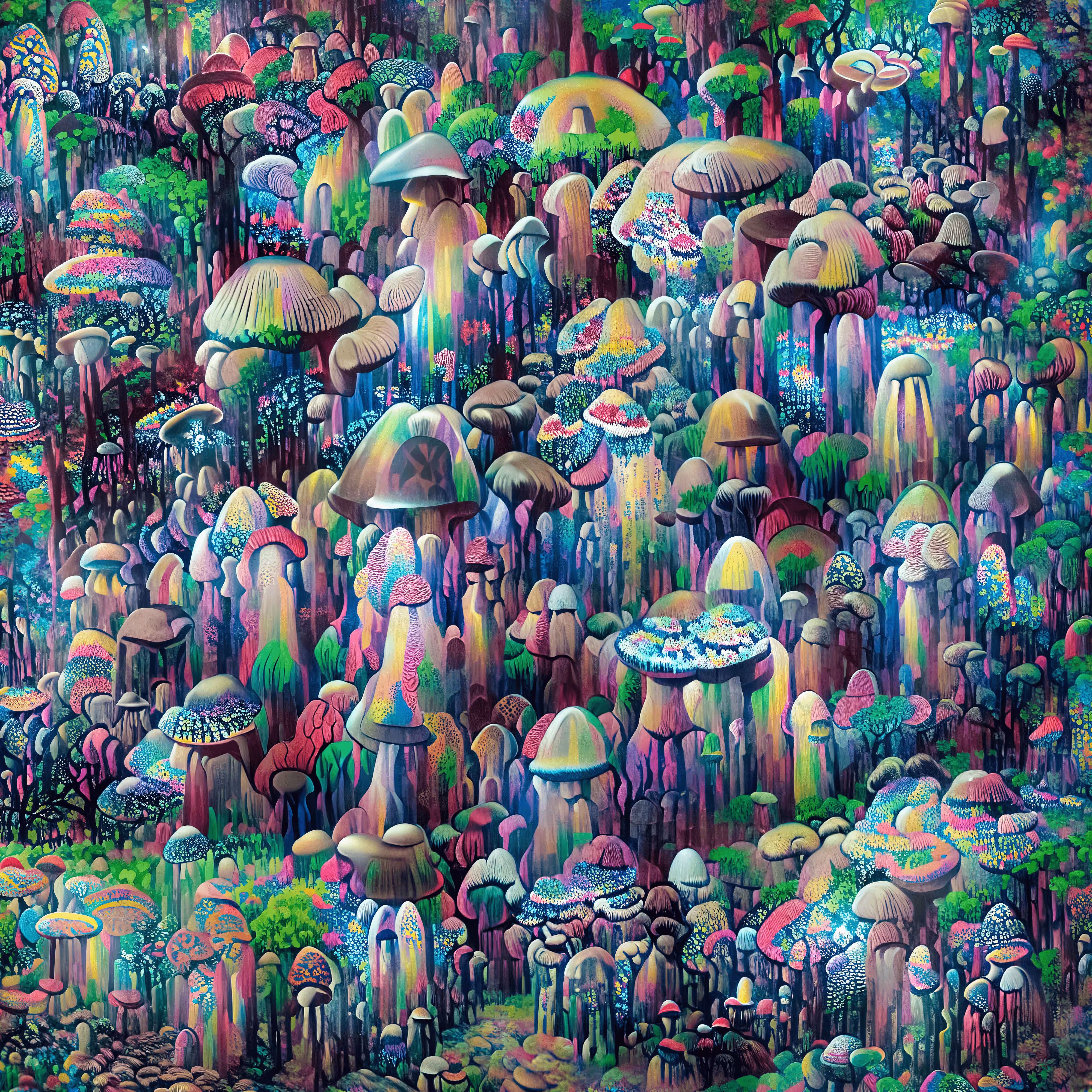 In the Mushroom Forest
