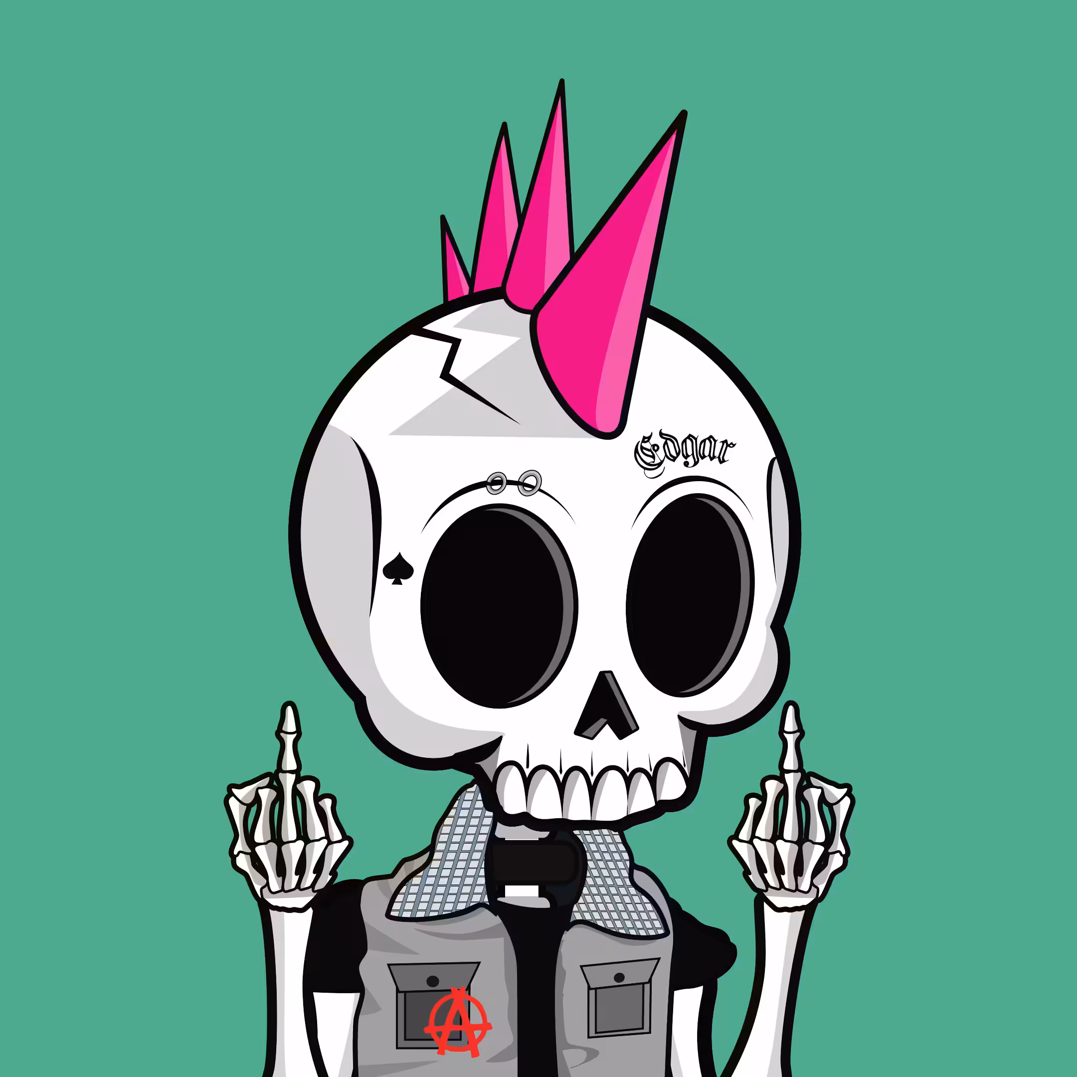 Edgar The Skeleton - PUNK V #177