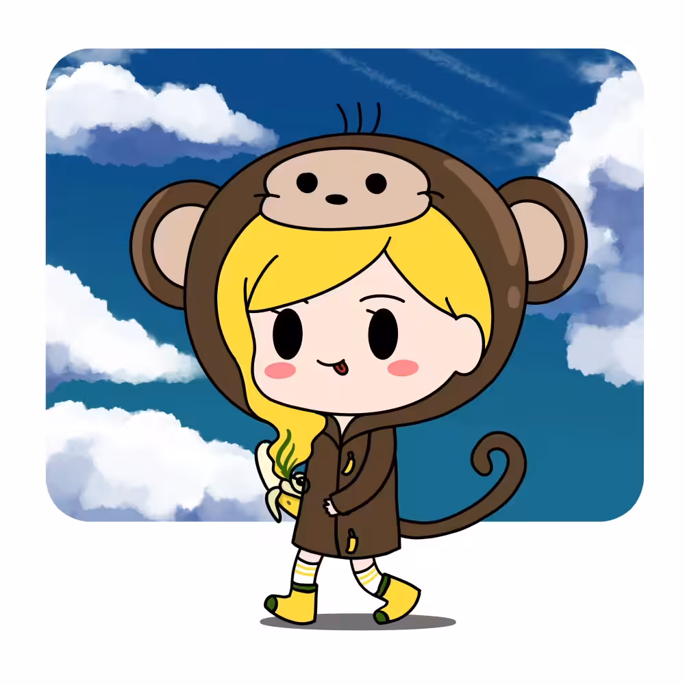 Go BaBy Go !! #071 [Monkey Girl - Mascot Girl]
