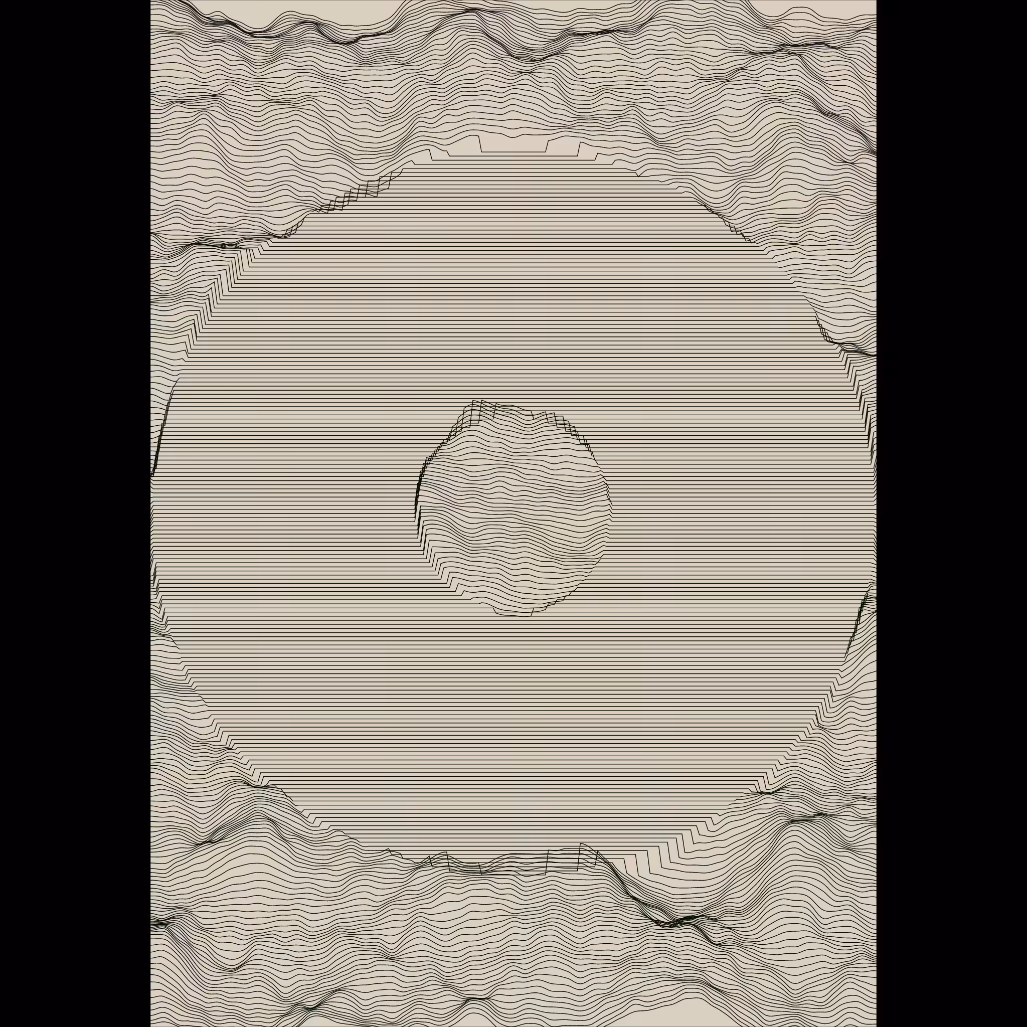 Waves Circle (For Plotter) #101